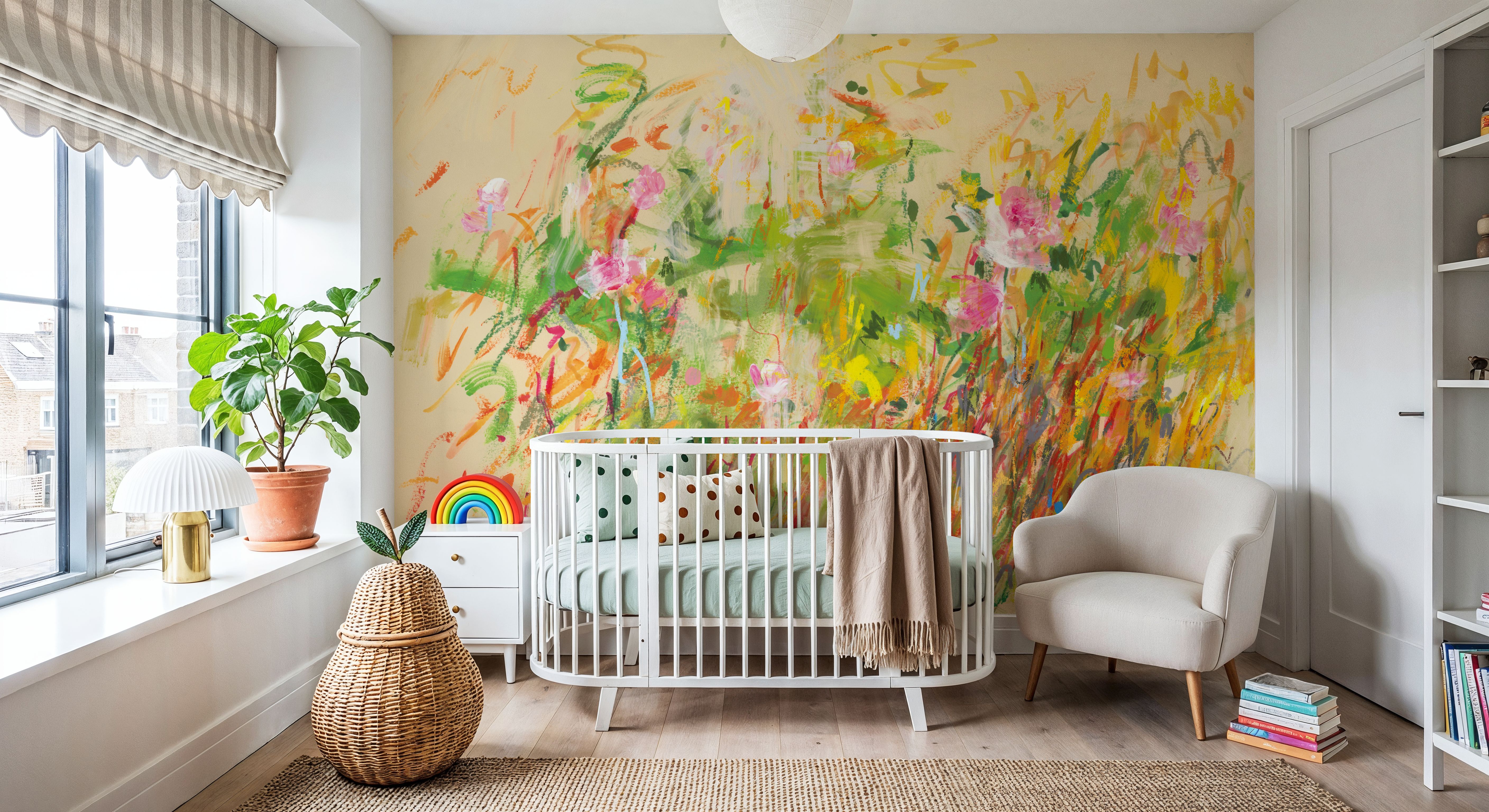 Vibrant Garden, Wallpaper