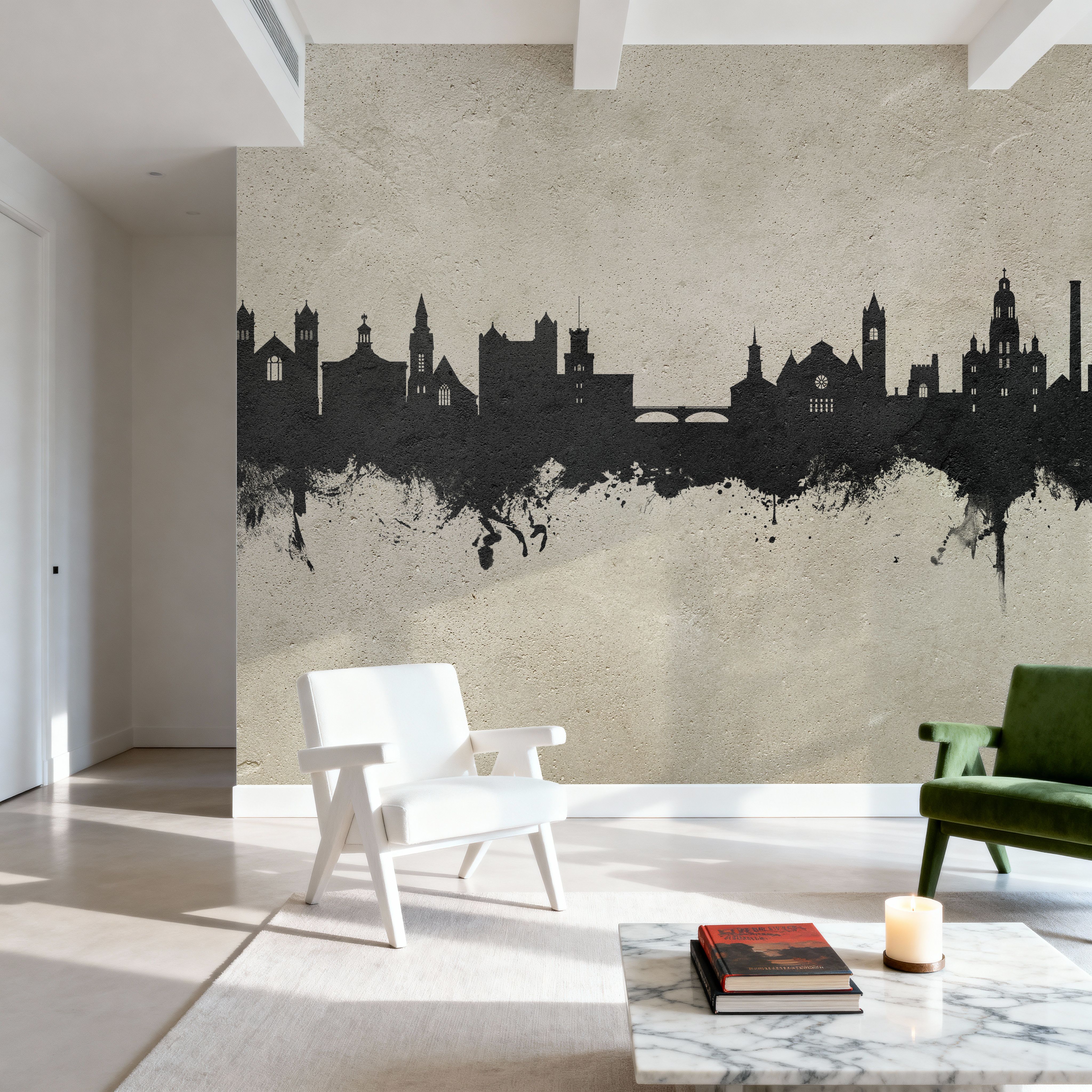 Nashua New Hampshire Skyline Concrete