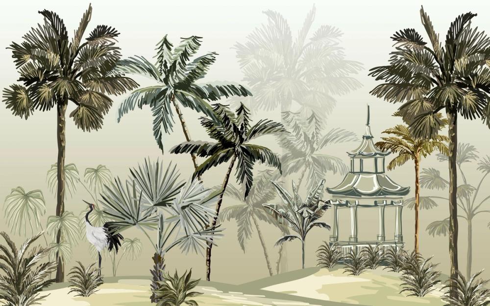 In the Backyard Mist