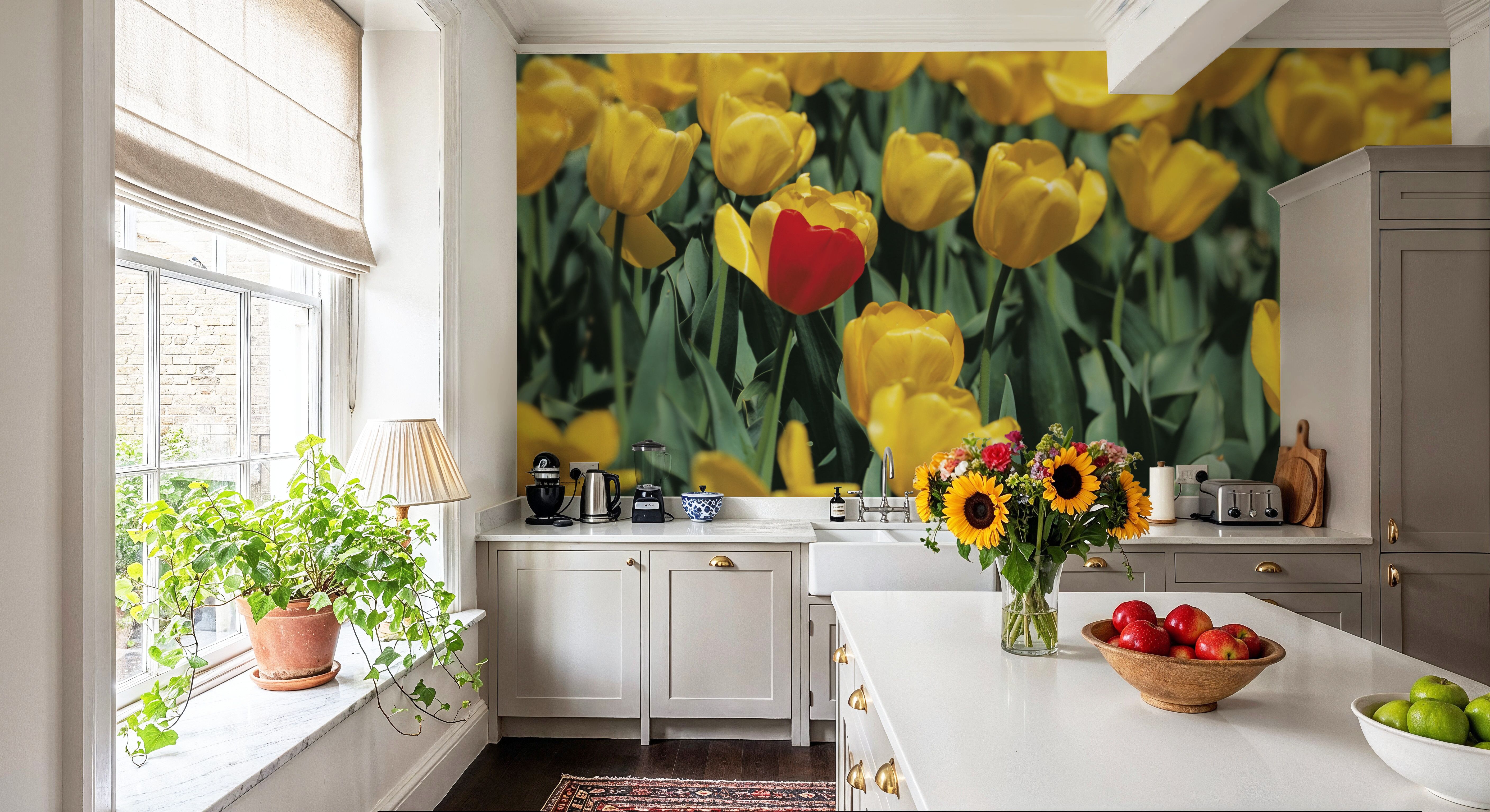 The Standout Tulip, Tapeten