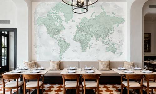 World Map Cities - Uzuri