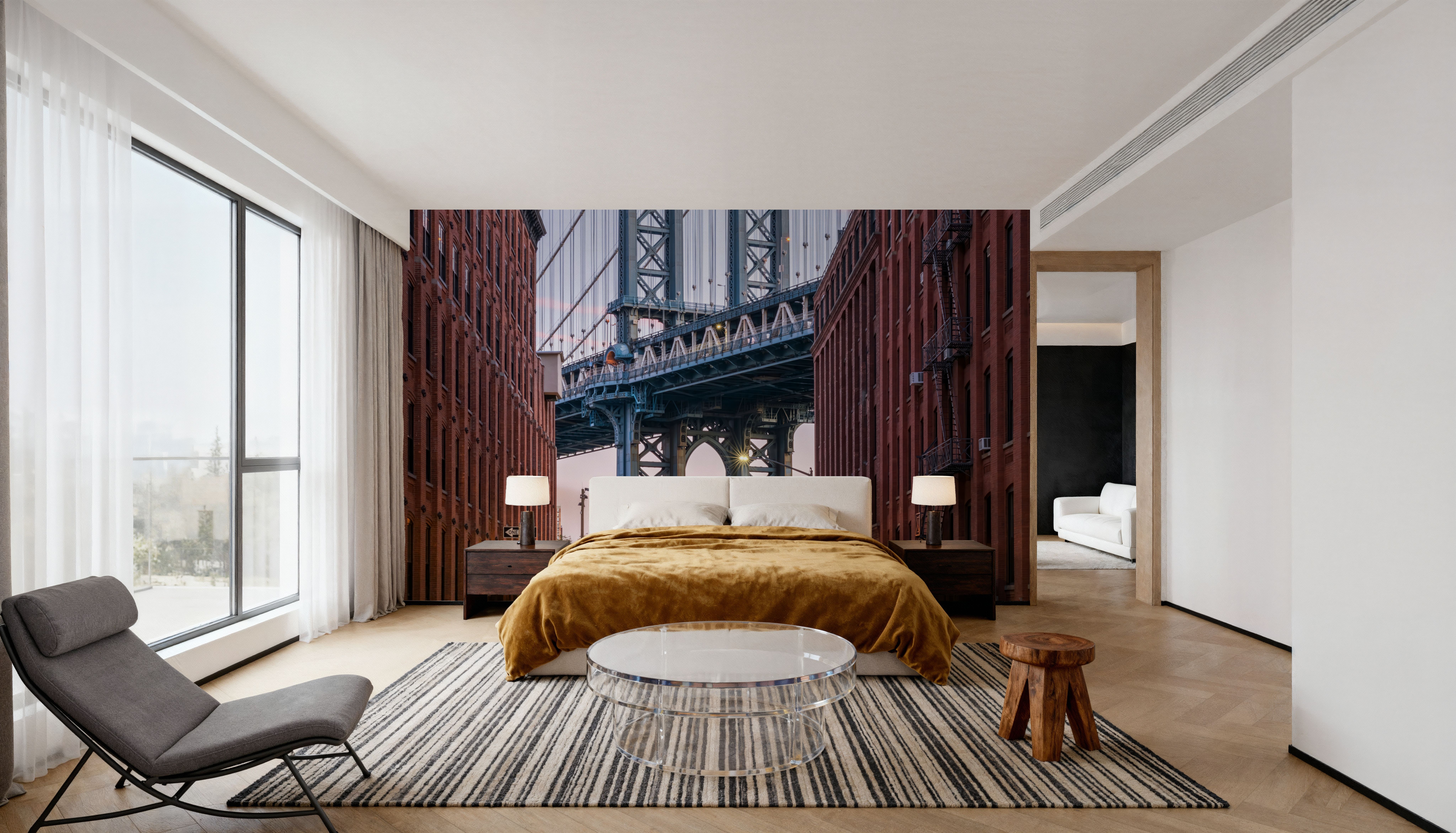 Manhattan Bridge from Dumbo Close