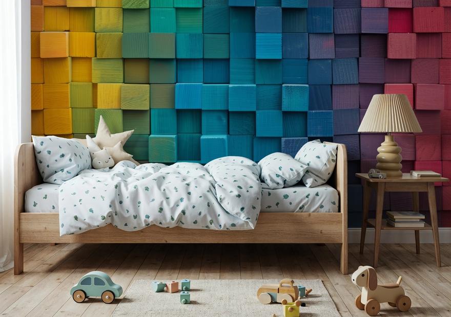 Vibrant Rainbow Stack