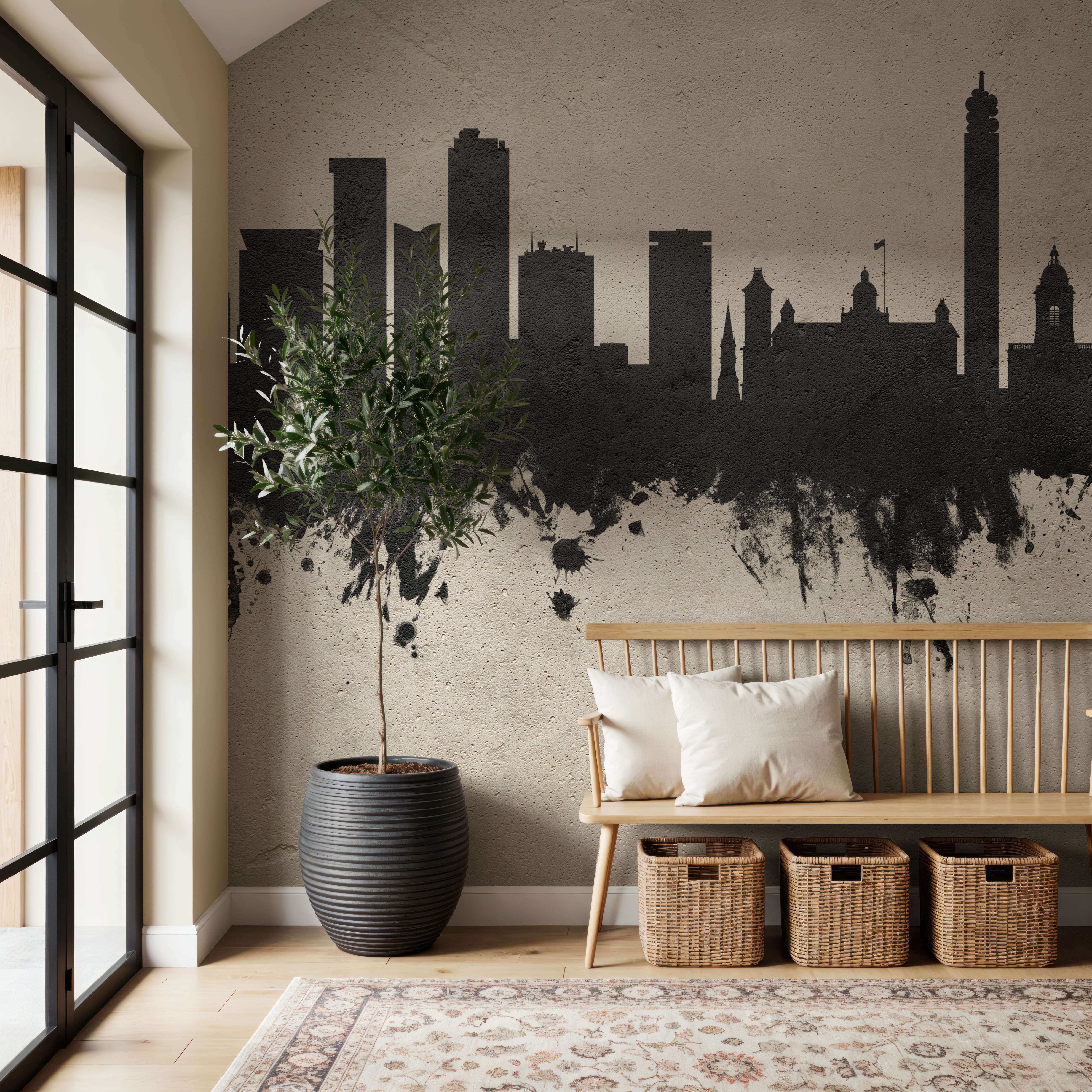 Birmingham England Skyline Concrete