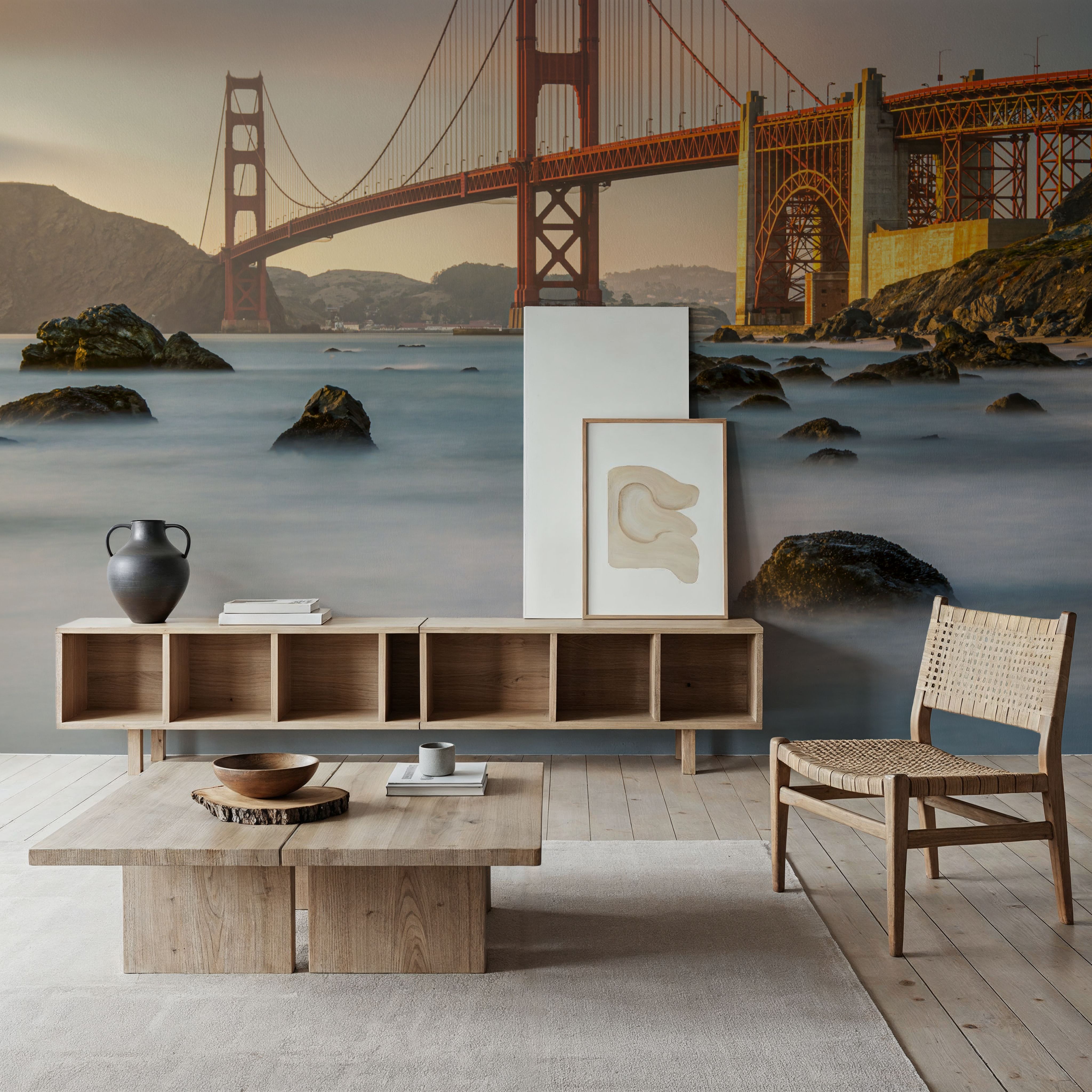 Golden Gate Bridge from Marshall Beach