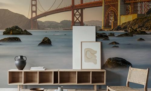 Golden Gate Bridge from Marshall Beach