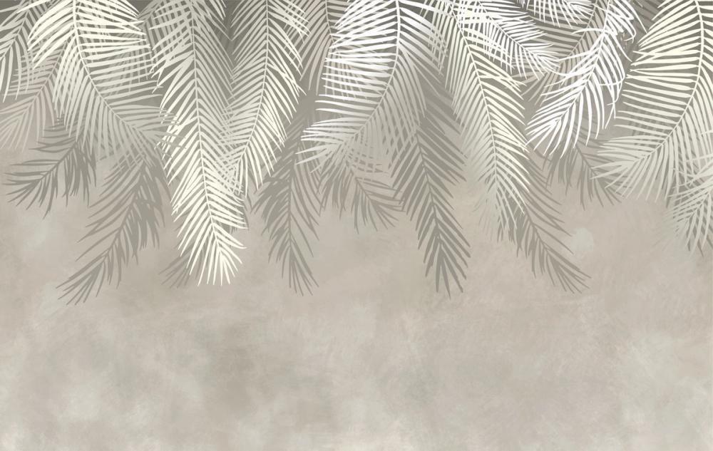 Palms Above, Sage Green