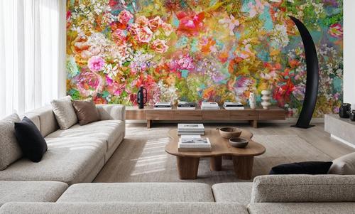Pastel Floral Fresco