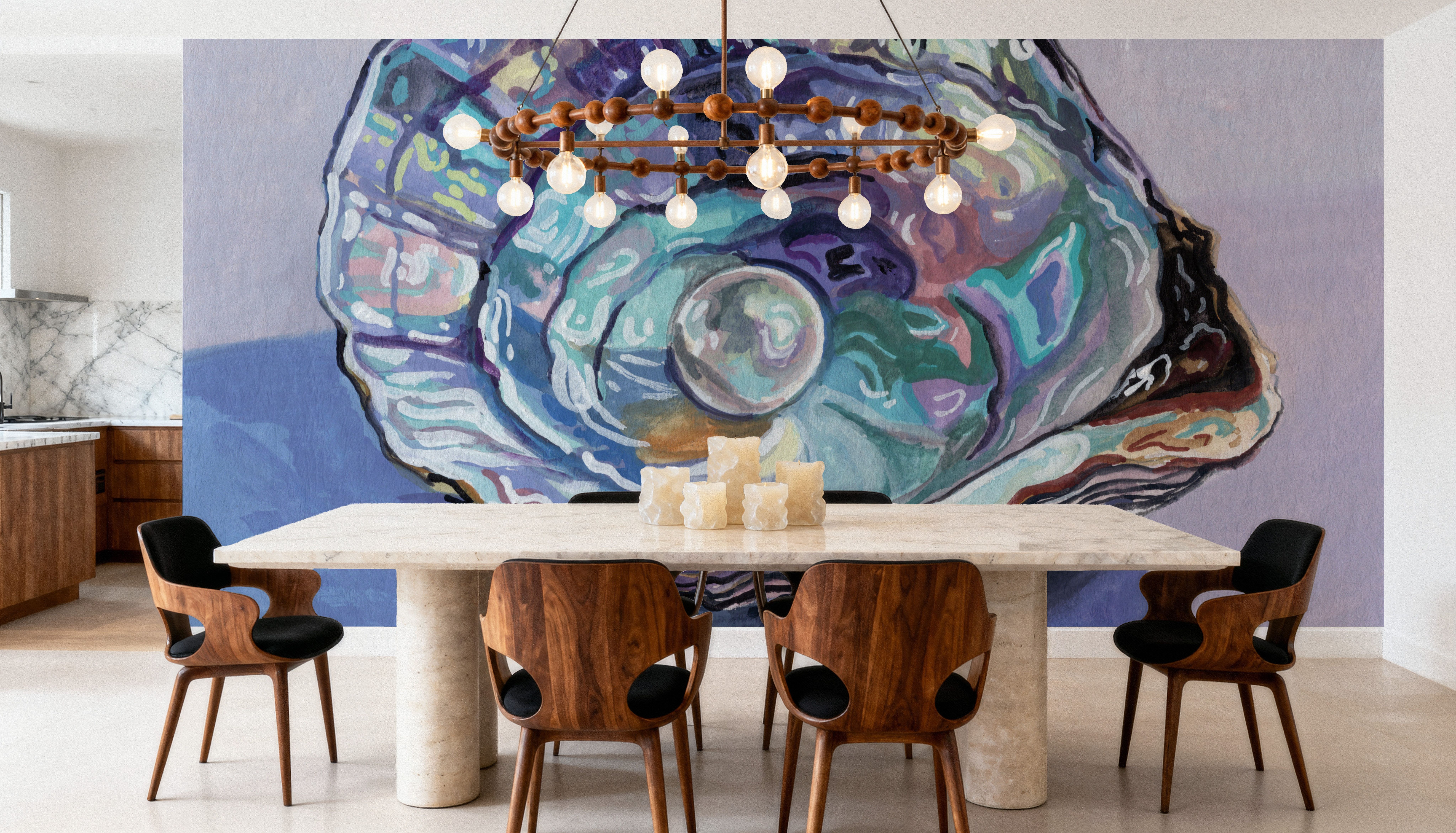 Luminous, Papel pintado