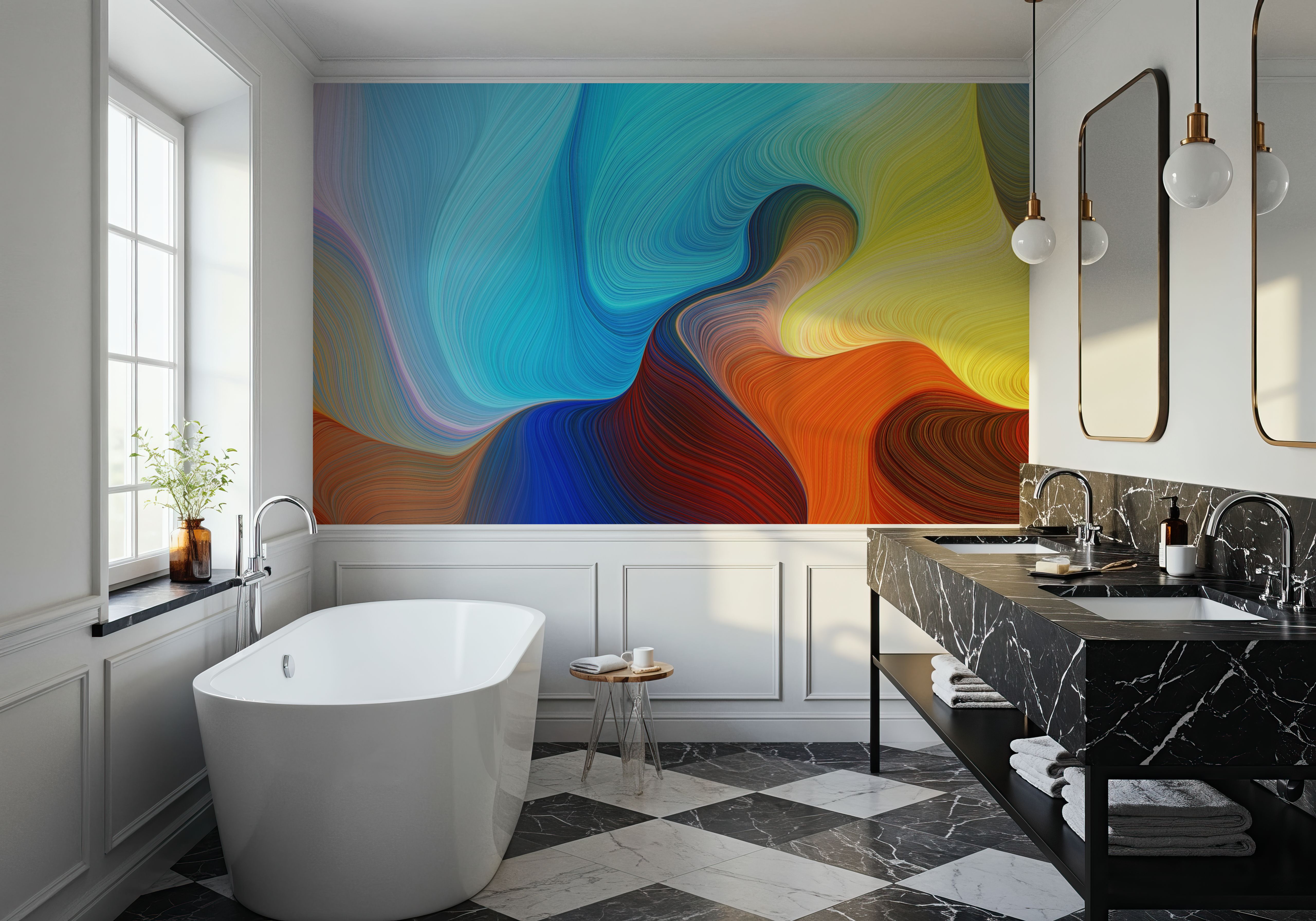 Abstract Wave, Wallpaper