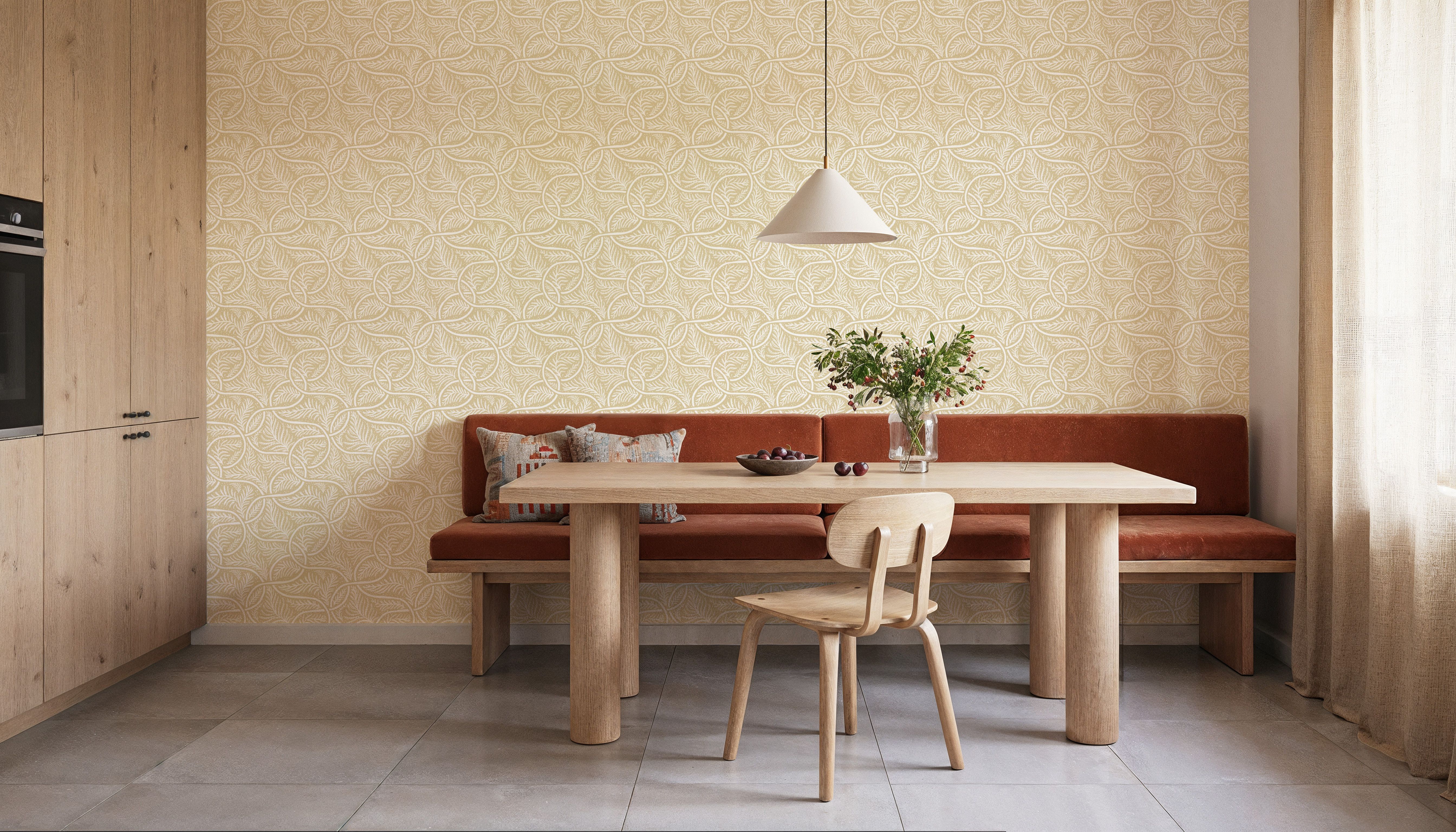 Fern Forest, Beige