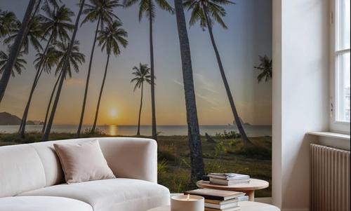 Golden Hour Palms