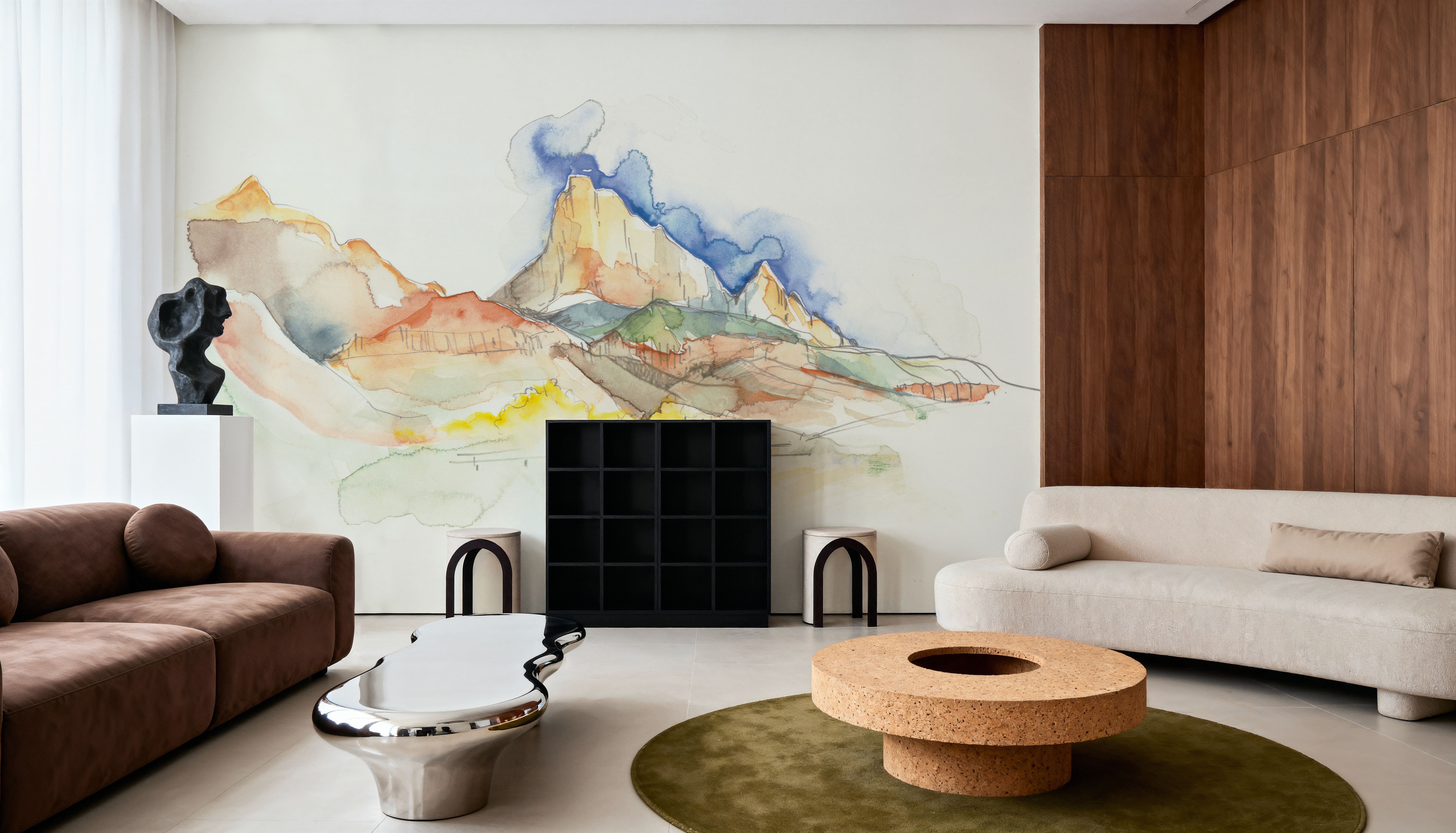 Western Sketchbook, Wallpaper