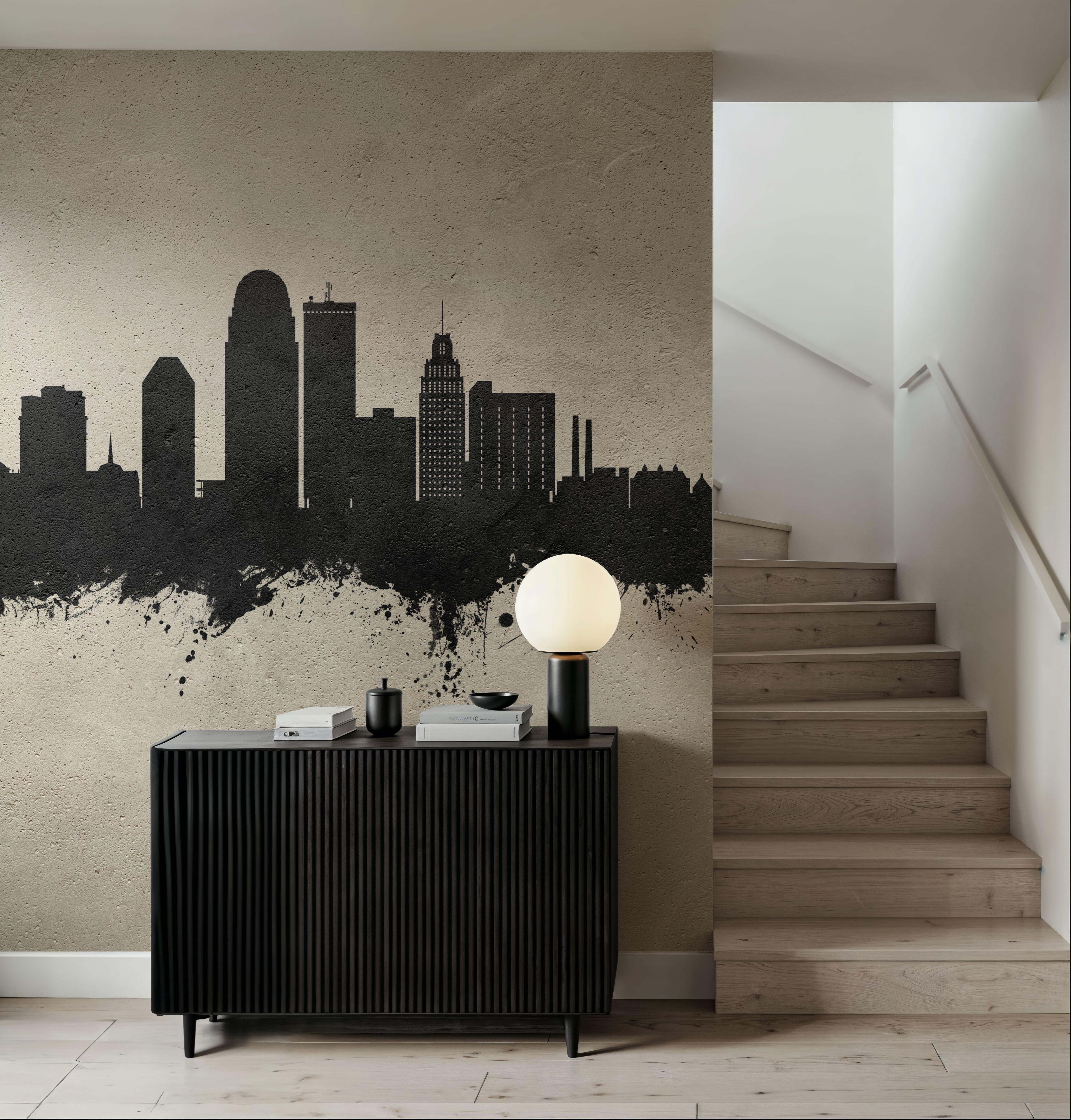Winston-Salem North Carolina Skyline Concrete