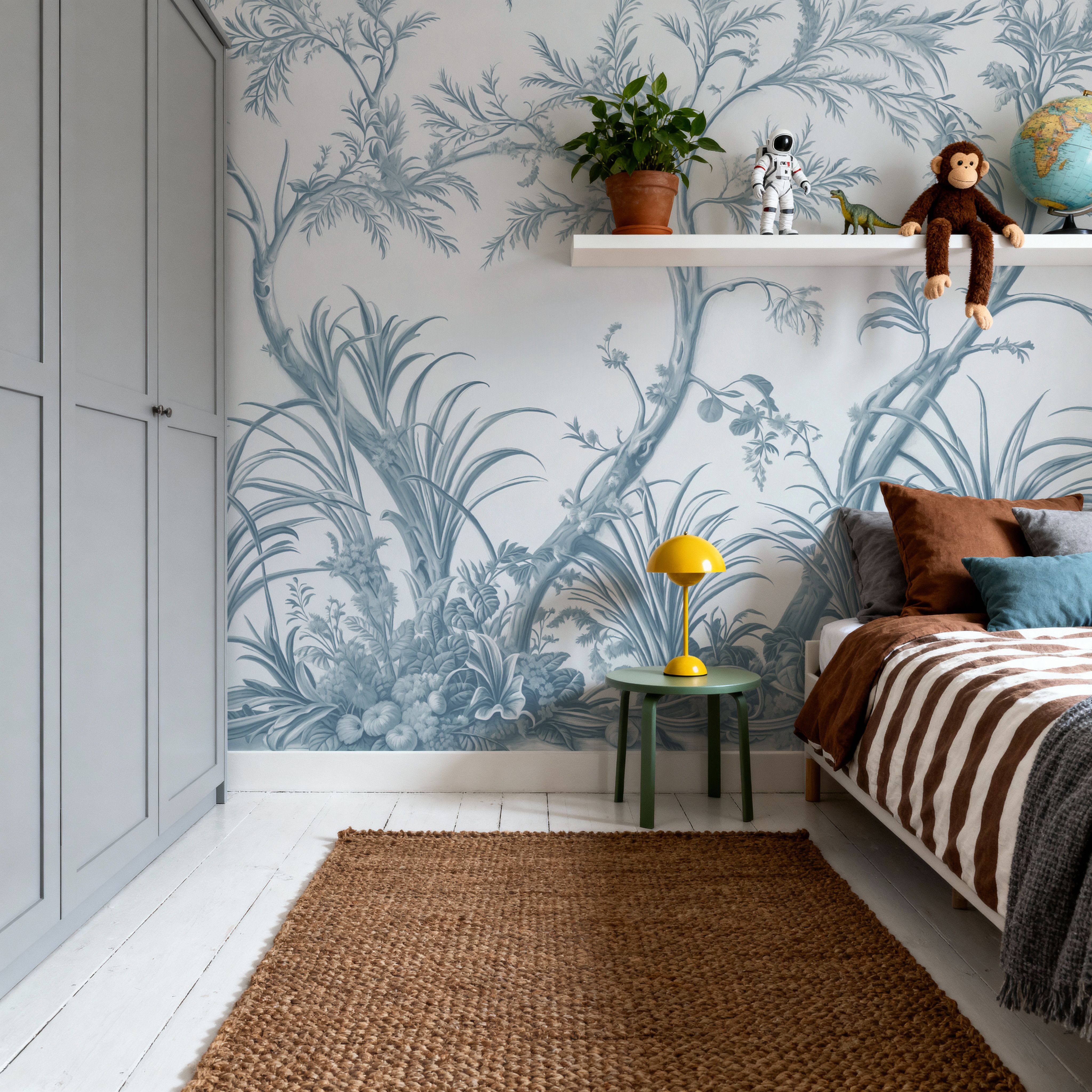 Intricate Garden, Blue