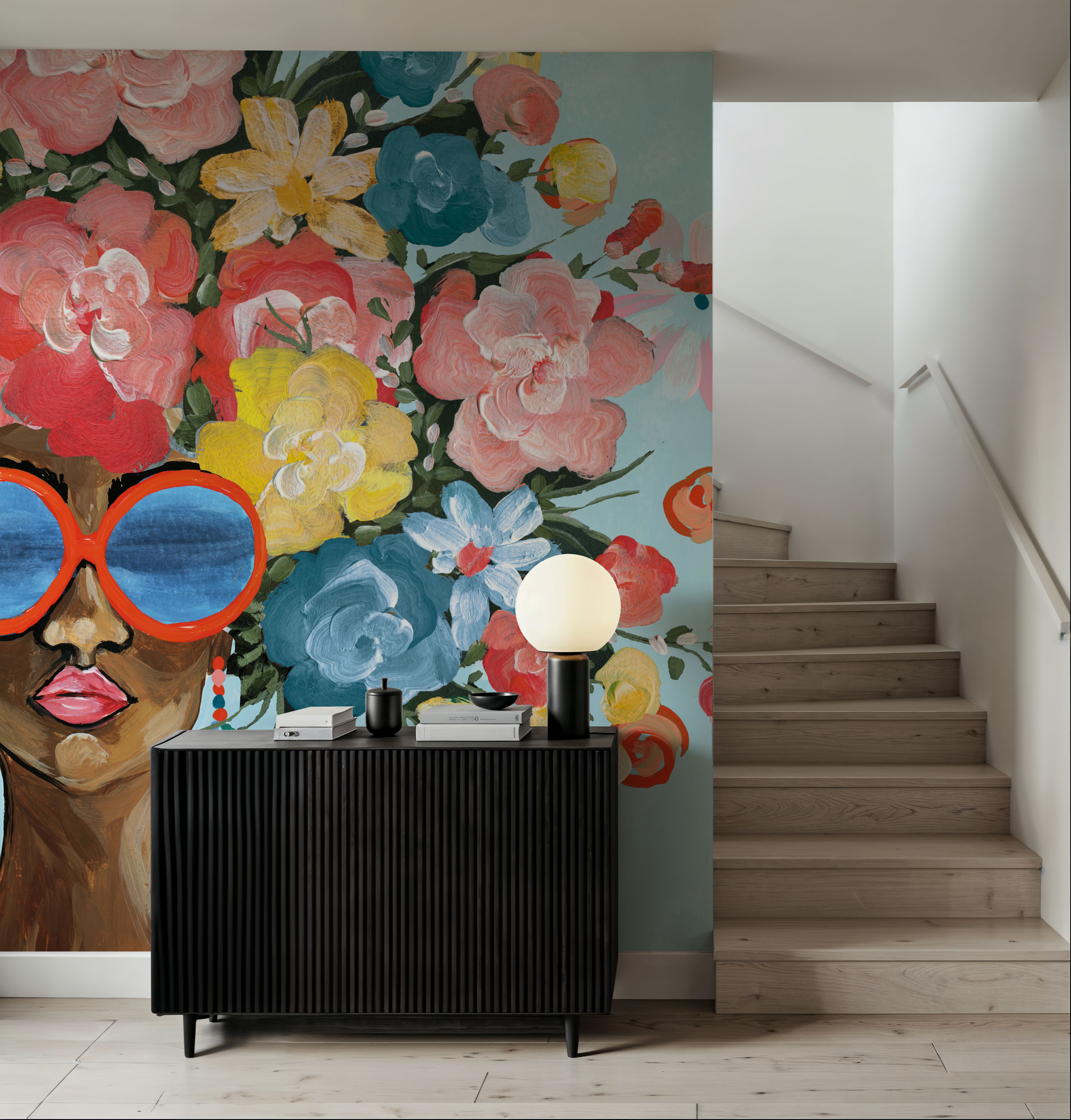 Sunning in Florals I