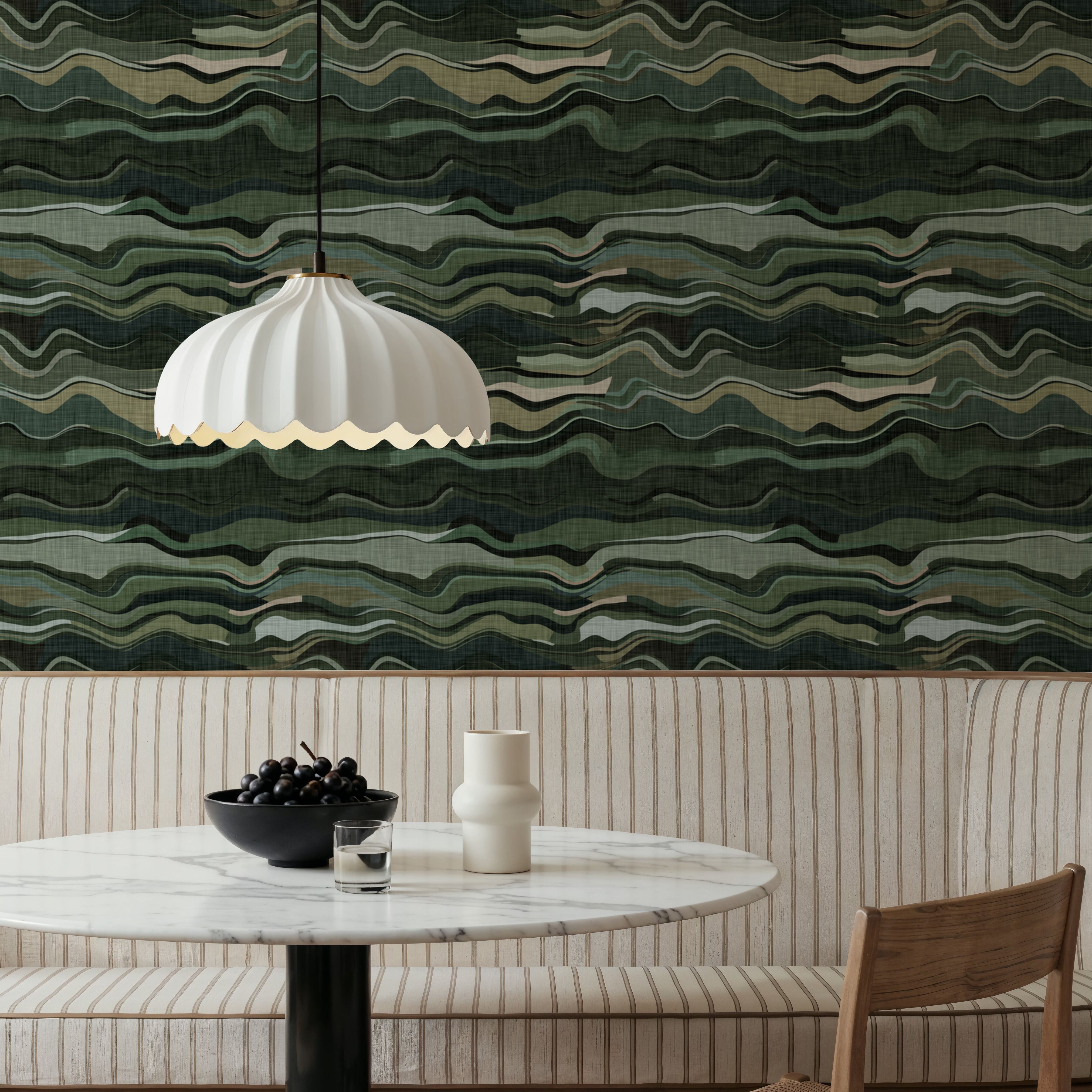 Camouflage Lines, Wallpaper