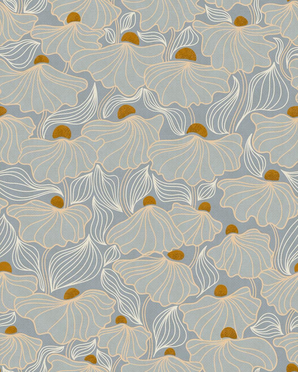 Natural Flow Meadow, Misty