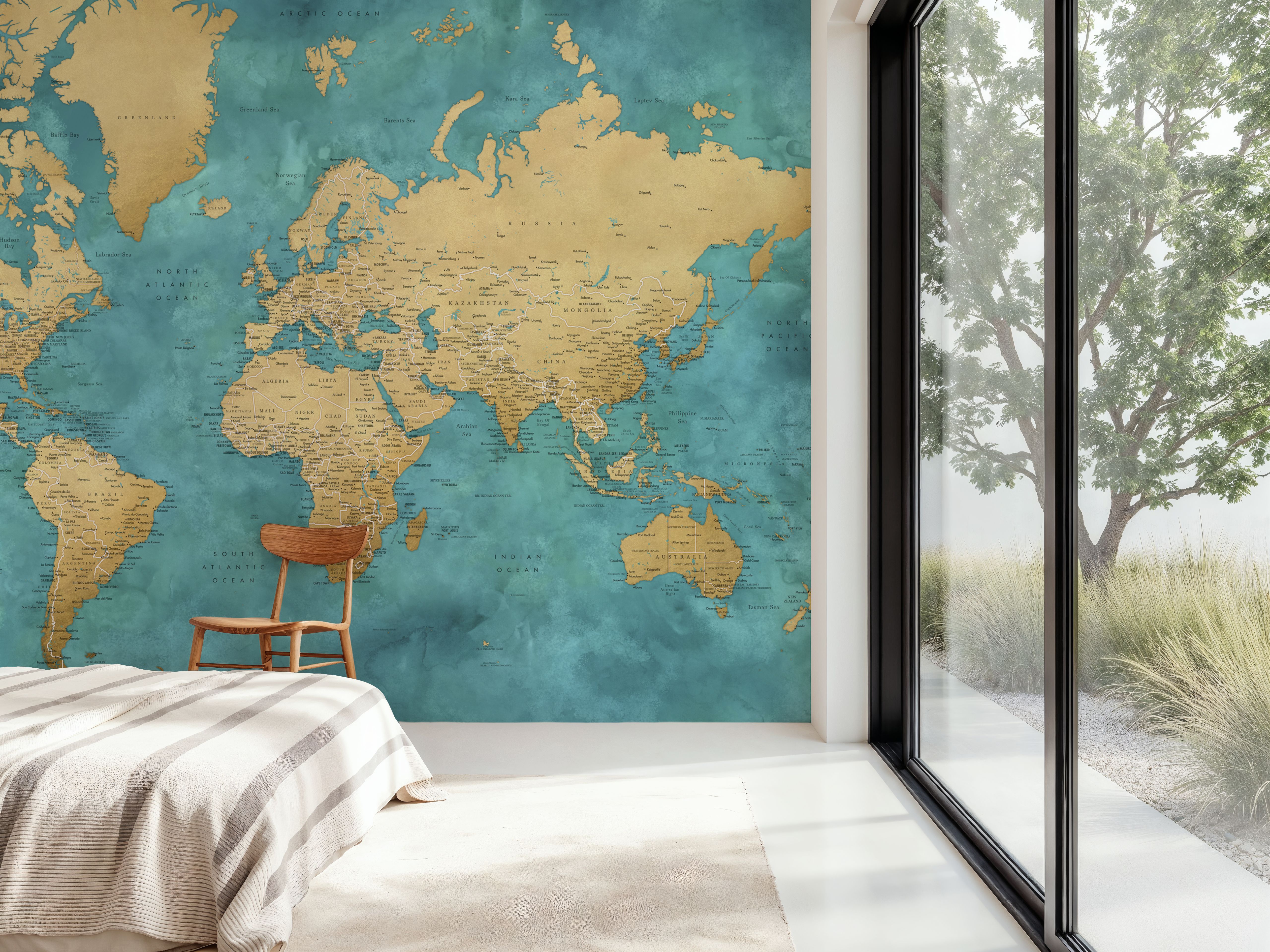 World Map Cities - Lexy