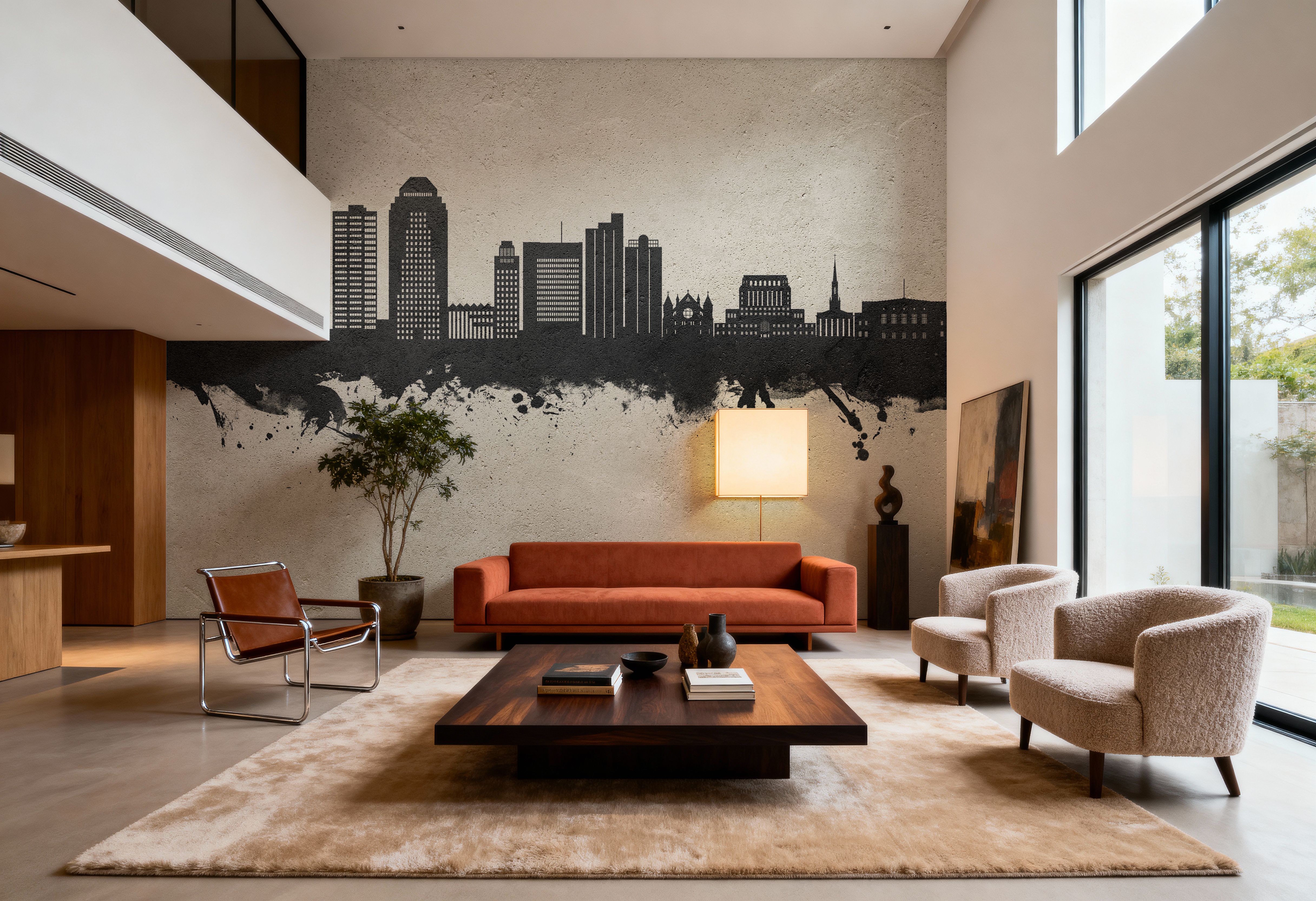 Shreveport Louisiana Skyline Concrete