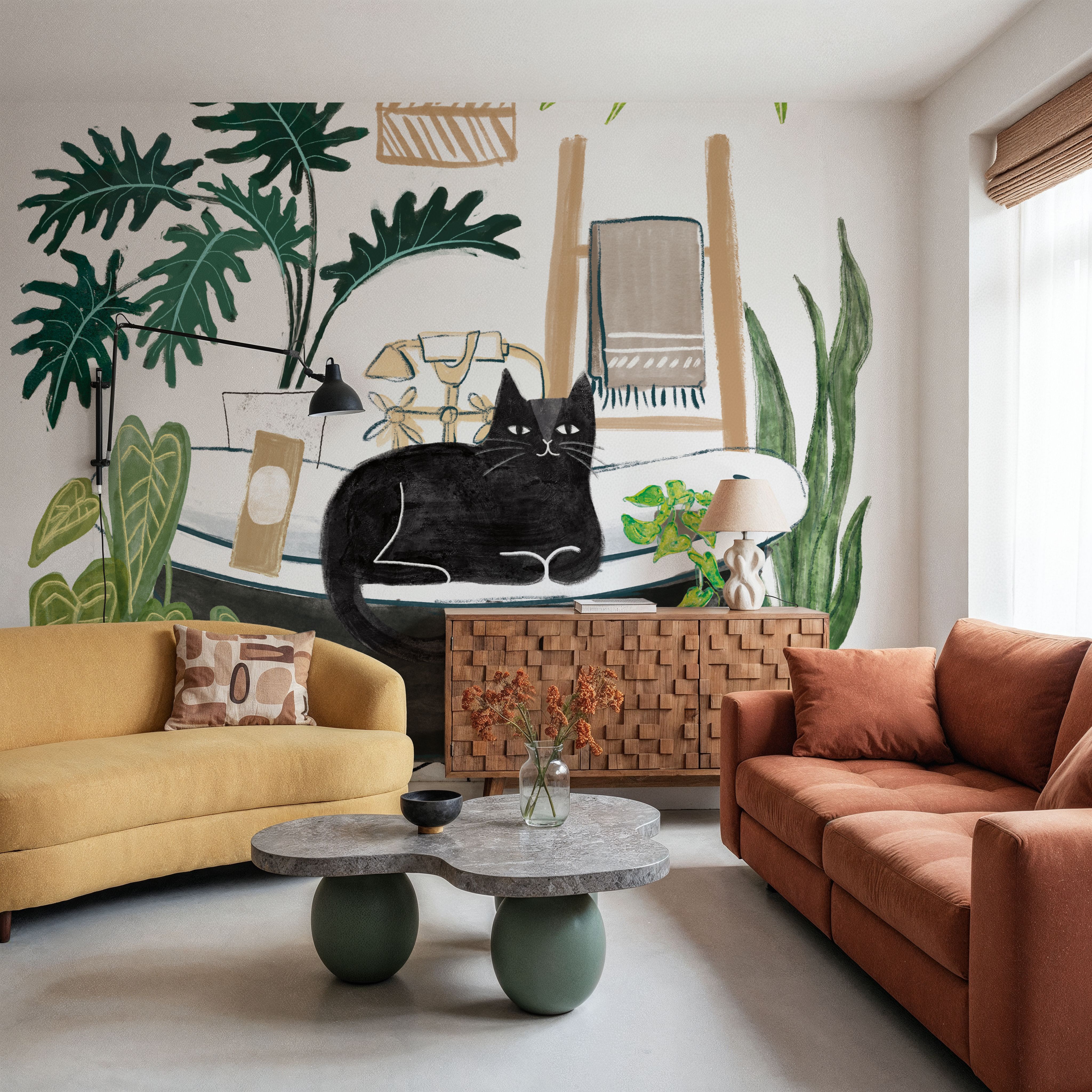 Urban Jungle Bath II Pet