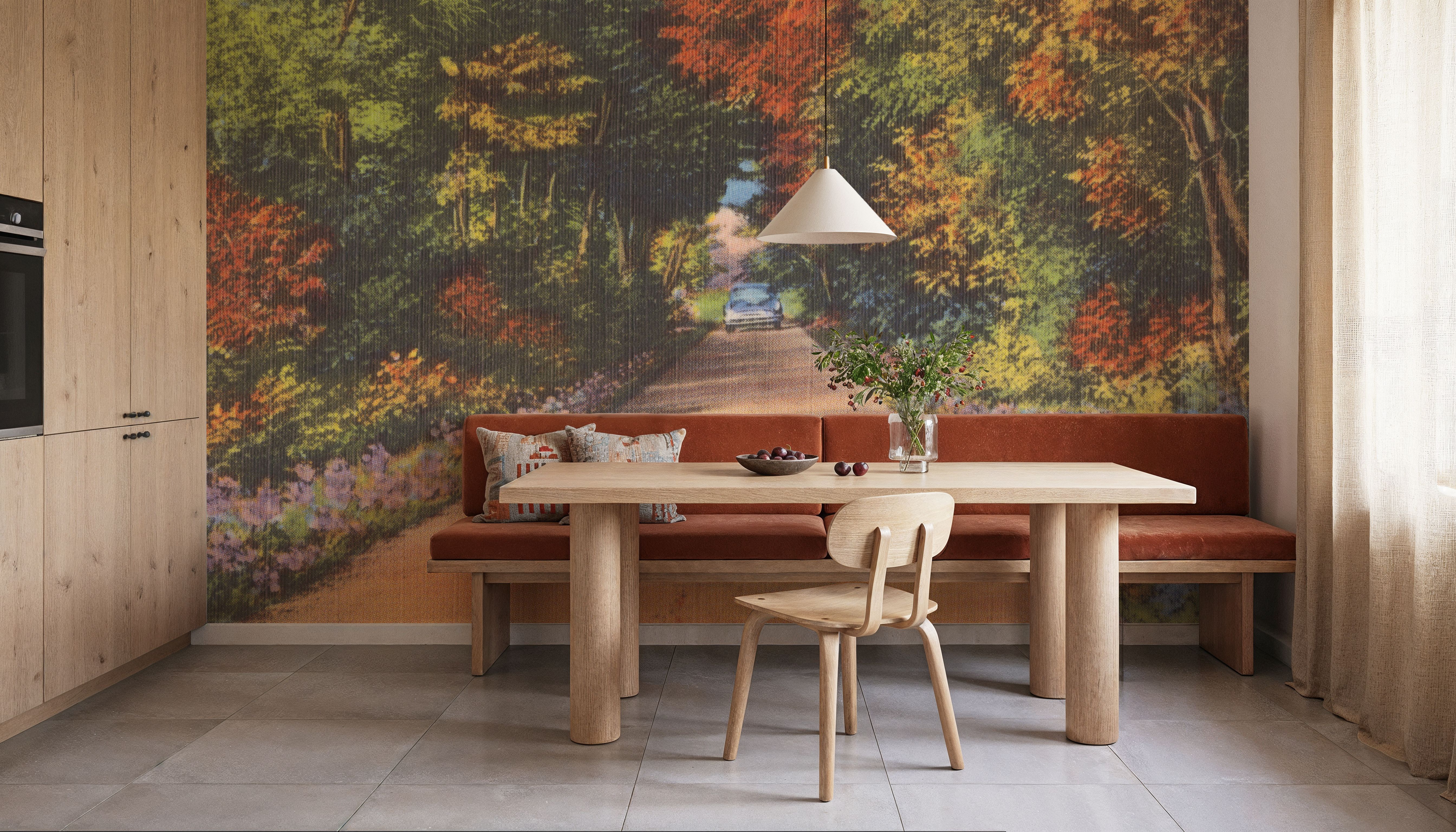 Colors Everywhere - Screenprint Postcard, Papier peint