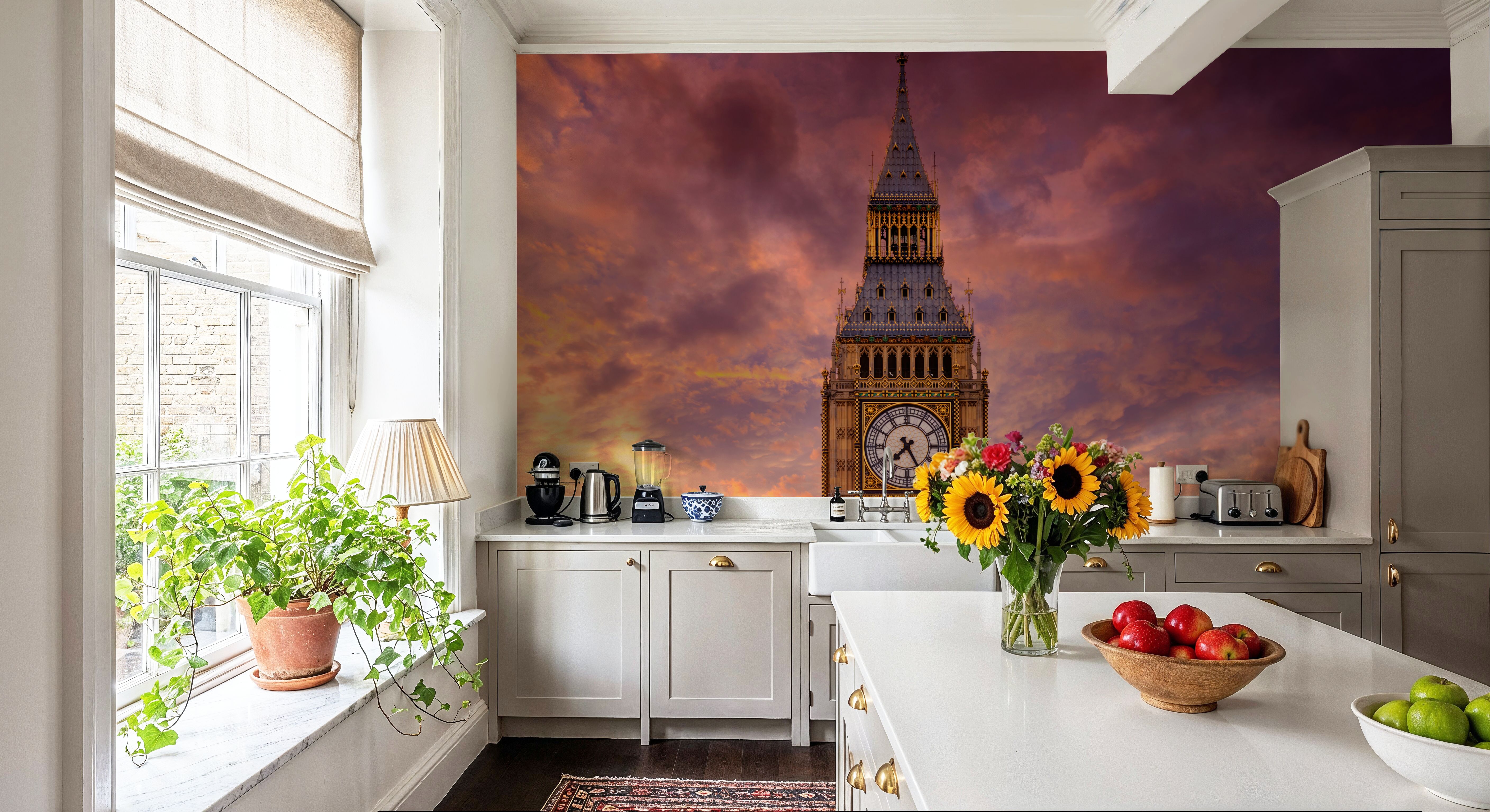 Big Ben Study, Papier peint