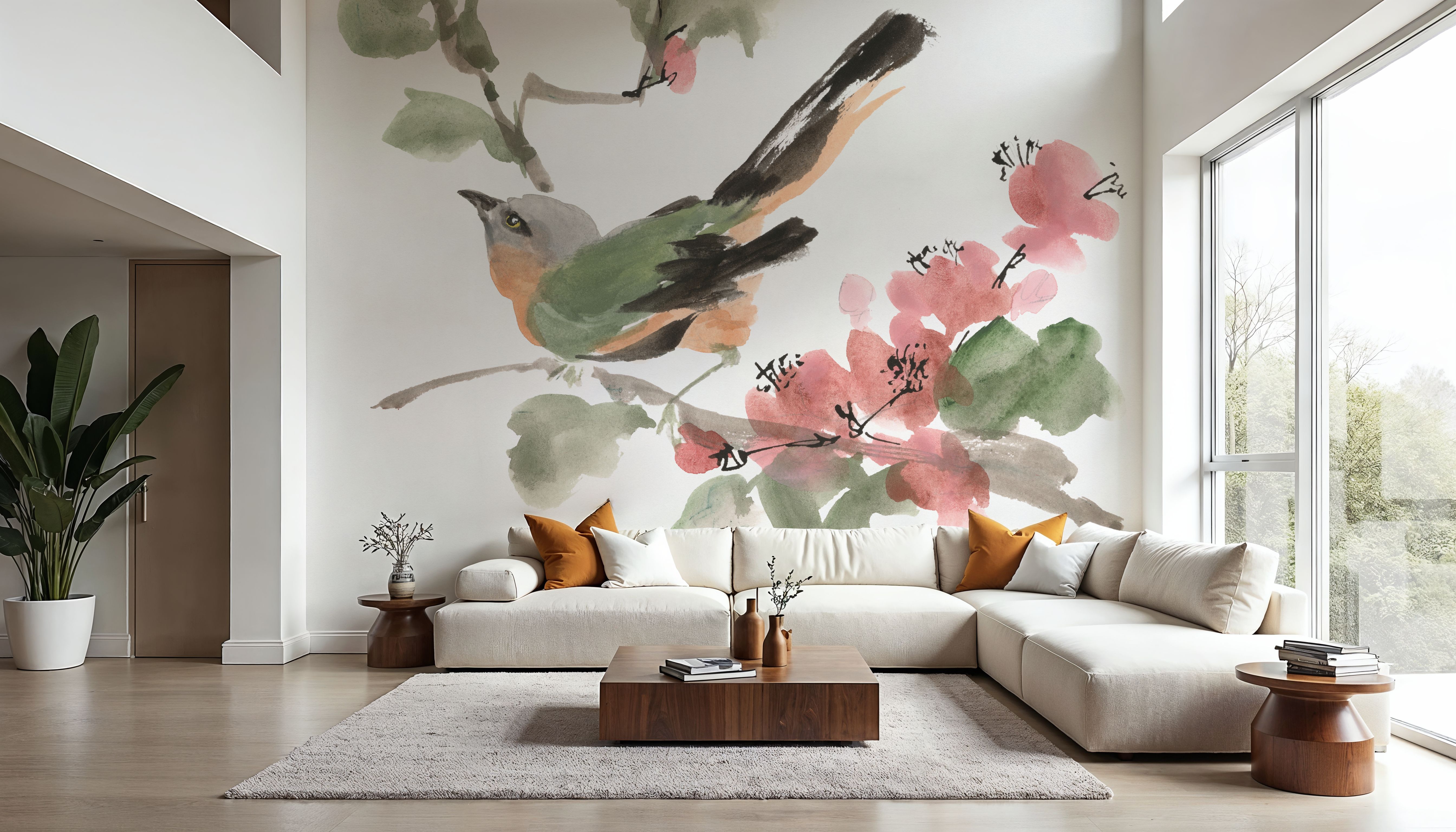 Bird and Blossoms IV