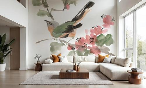 Bird and Blossoms IV