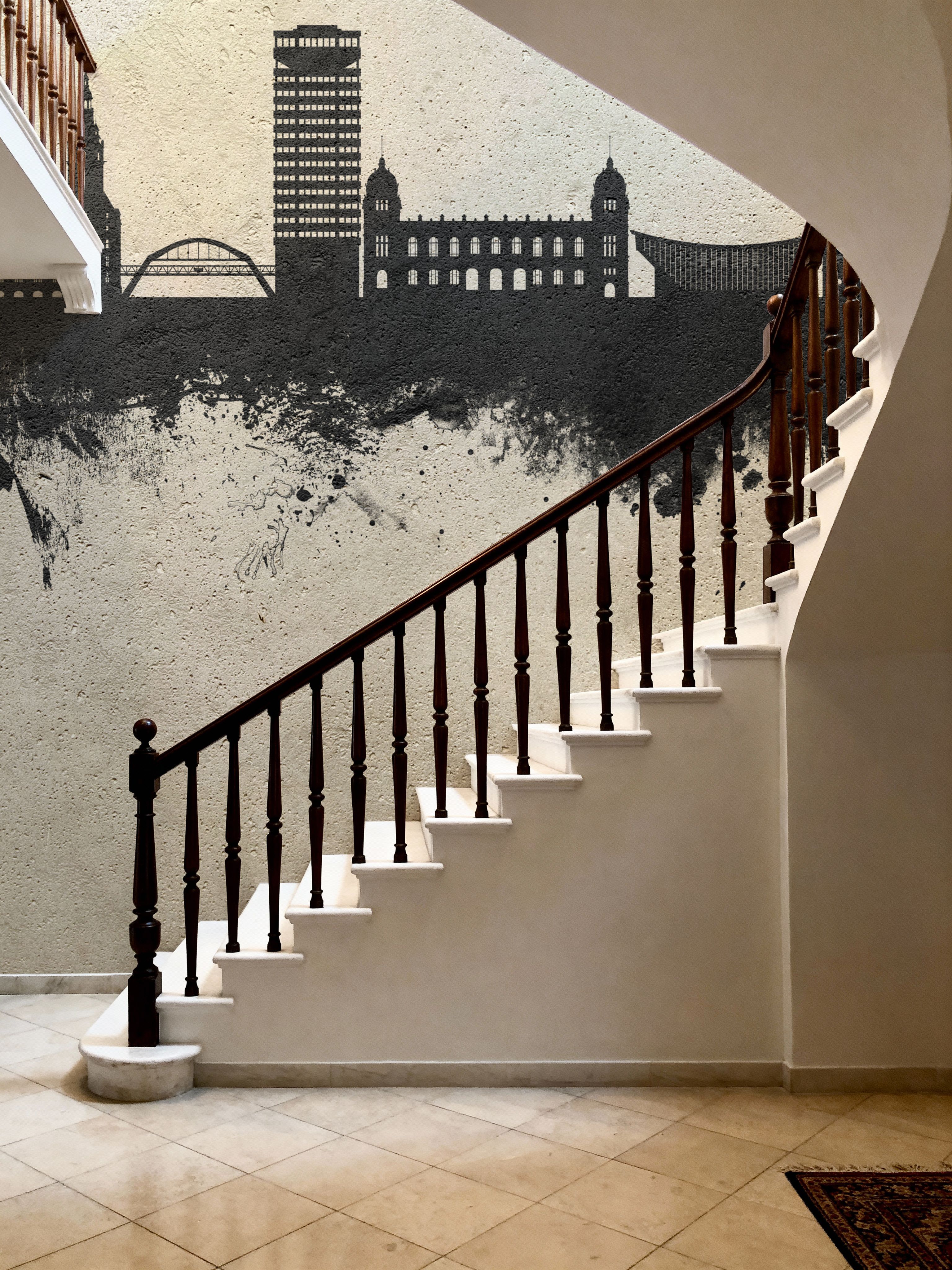 Wuppertal Germany Skyline Concrete