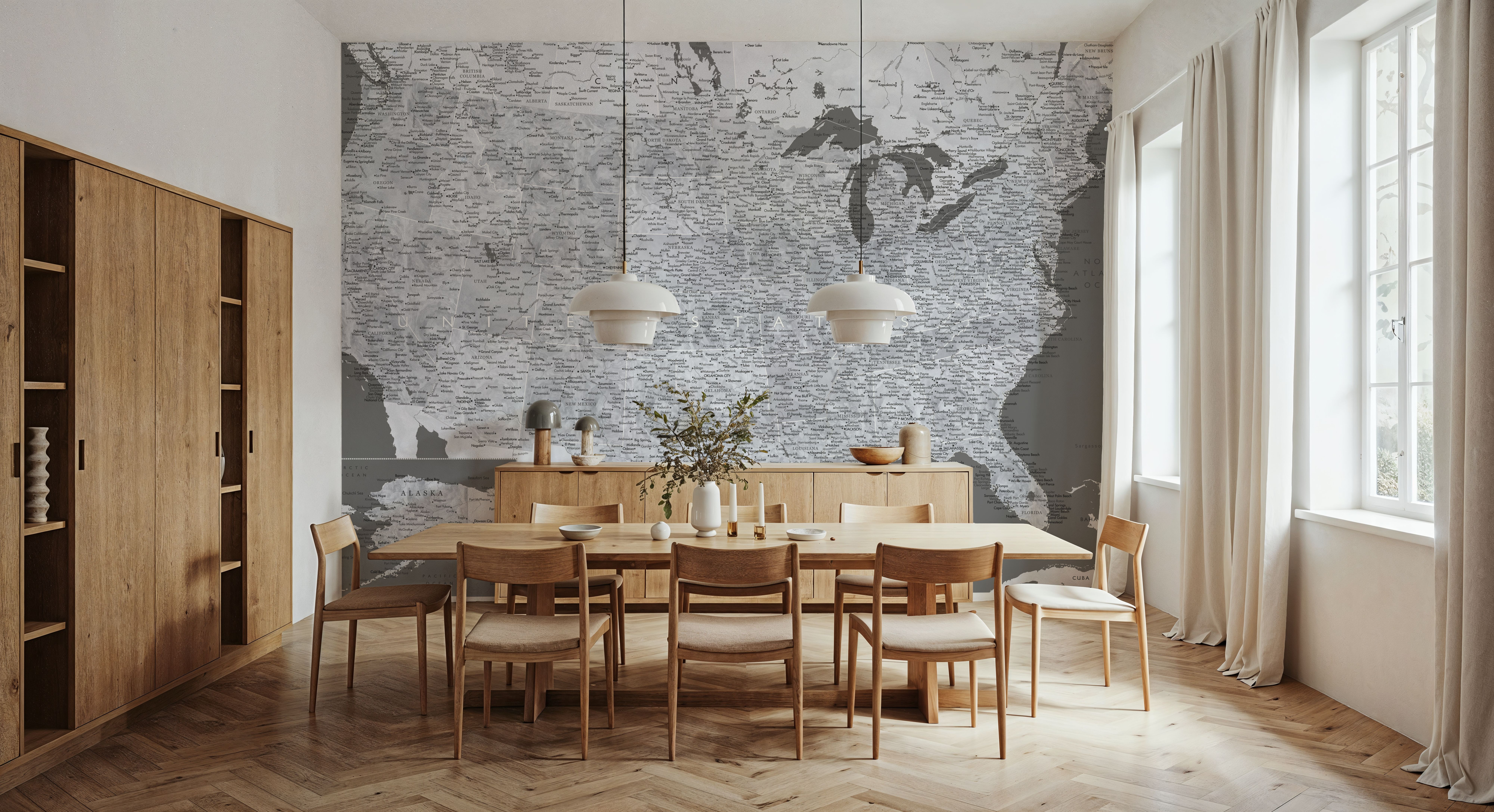 US Map Detailed - Paolo