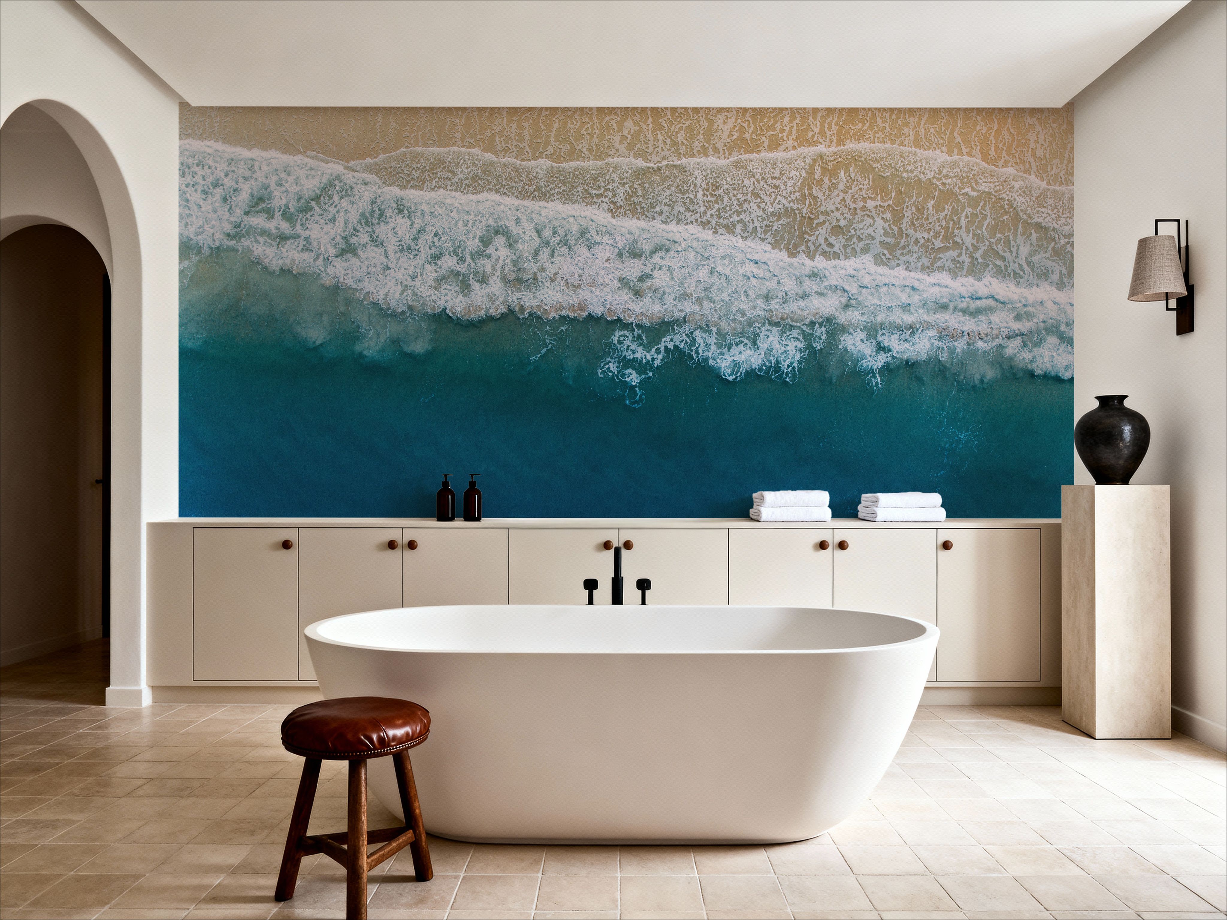 Ocean Swells, Papier peint