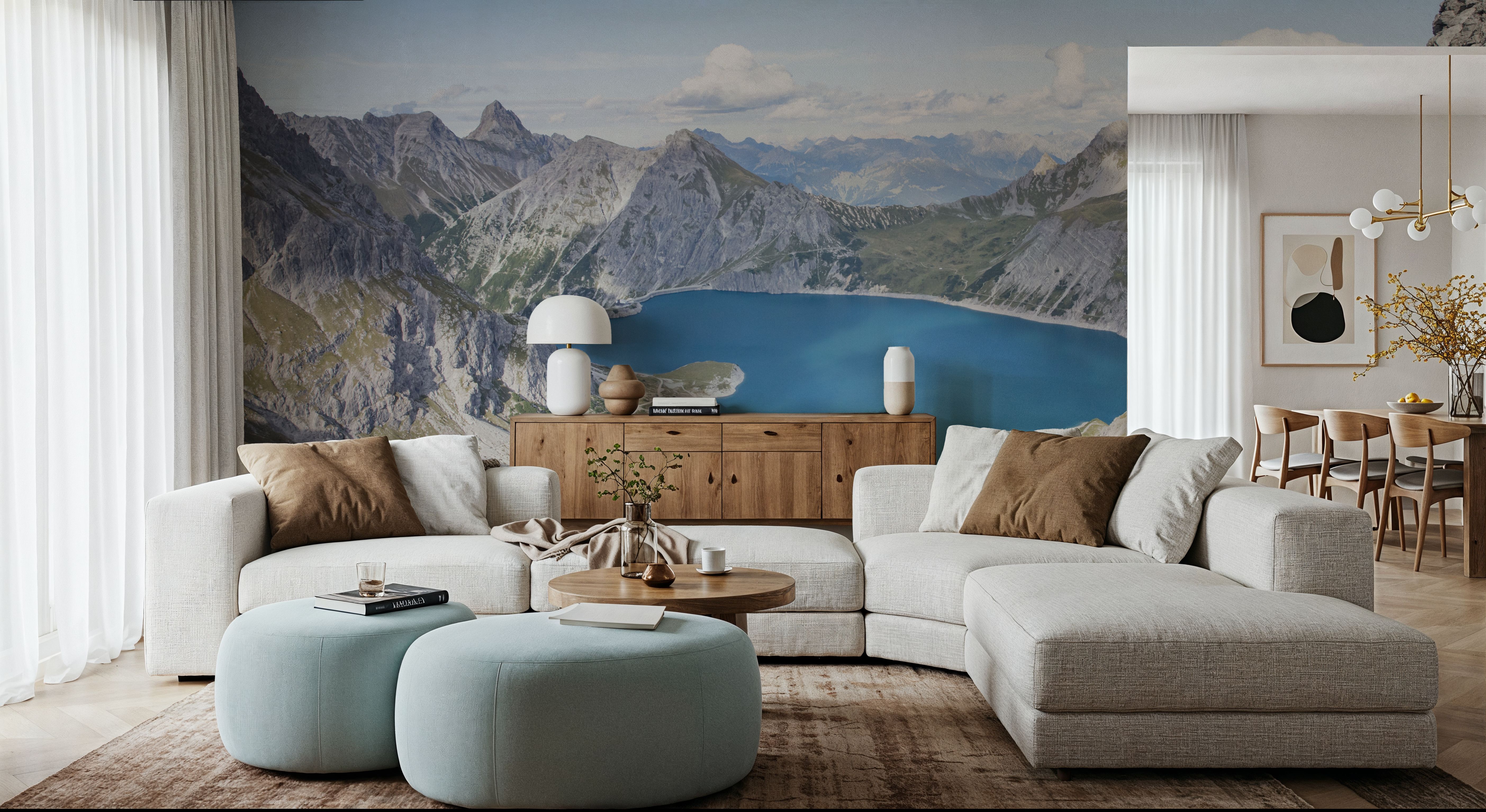 Lake in the Alps