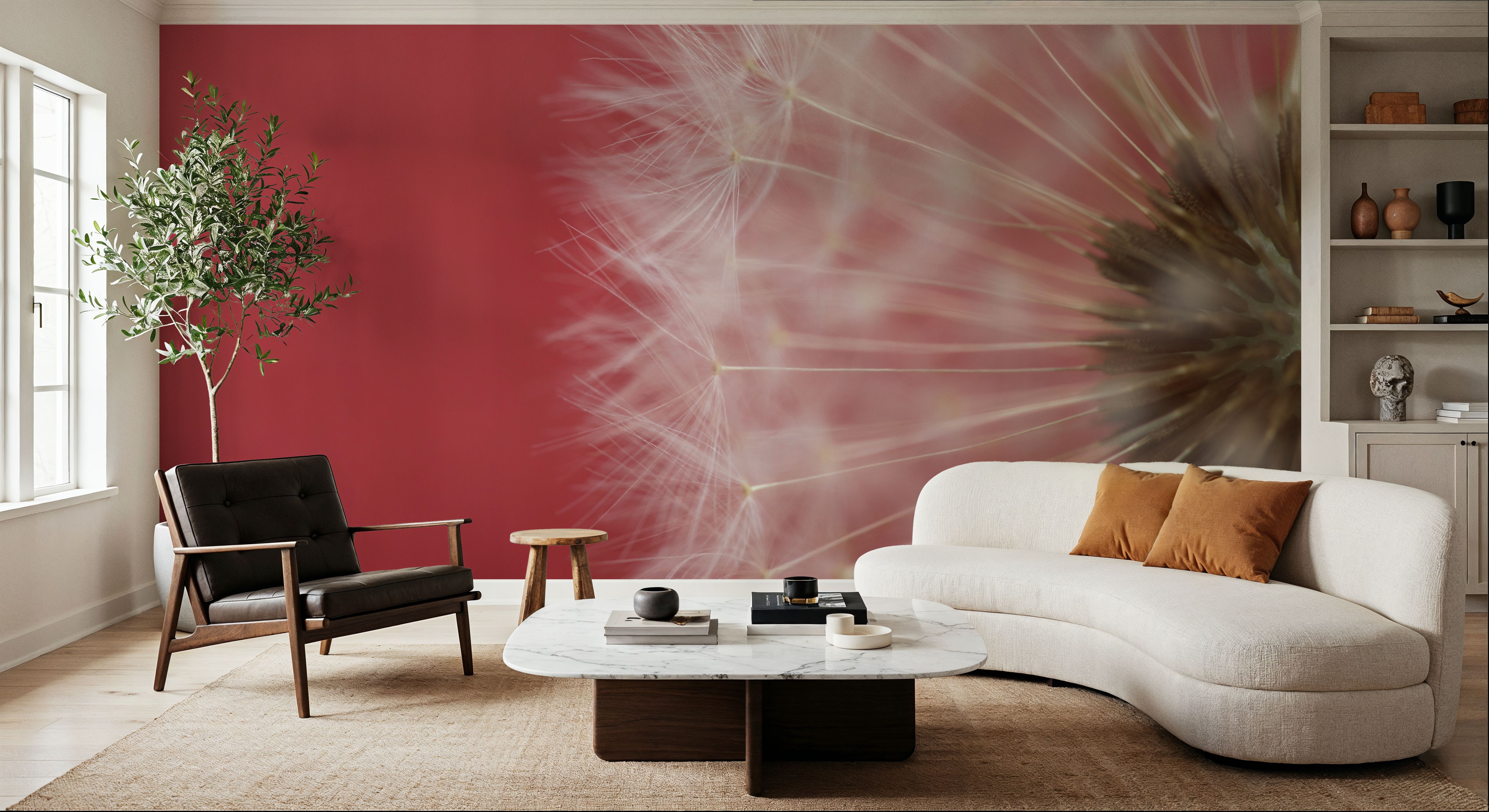 Dandelion on Red III