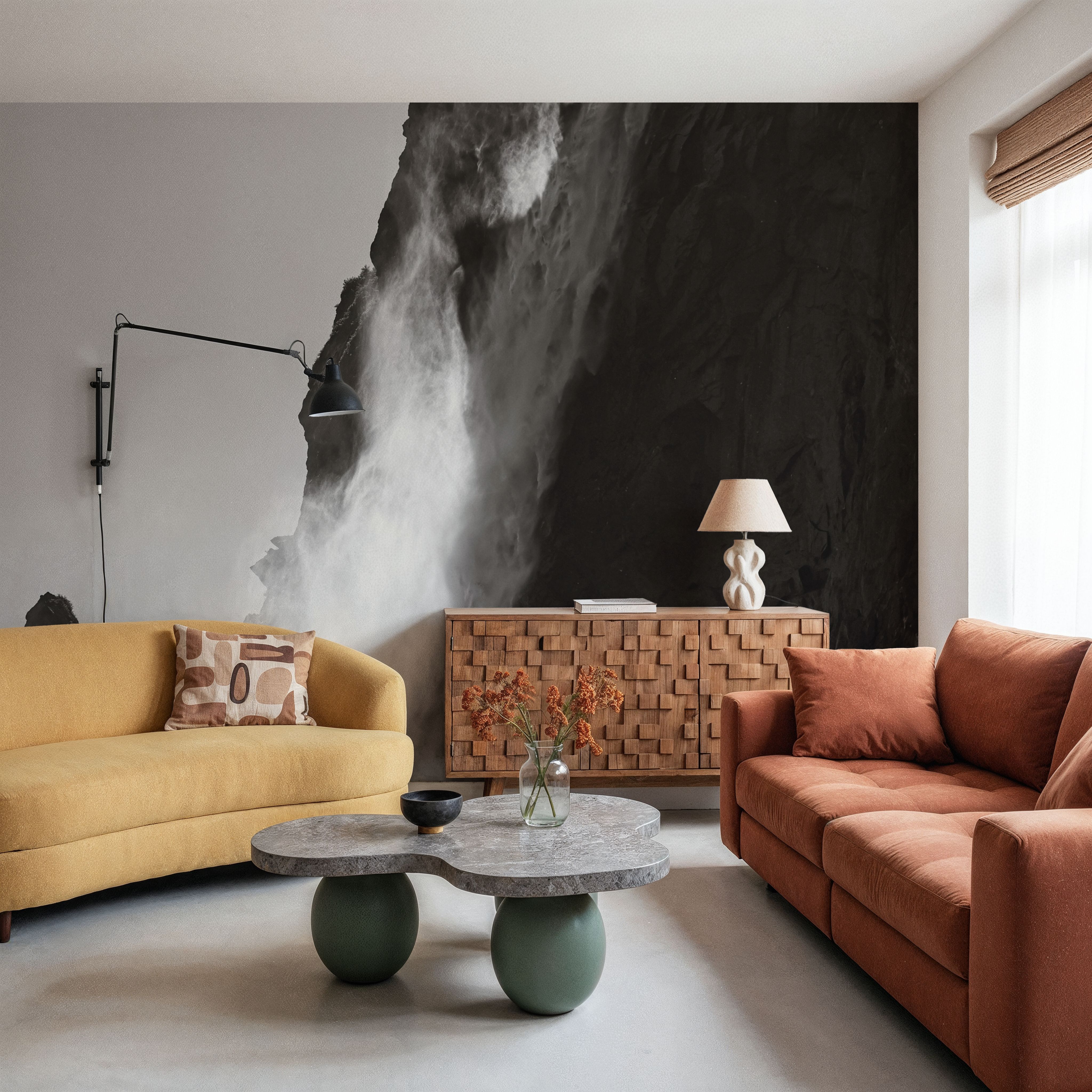 Western Brook Pond Waterfall