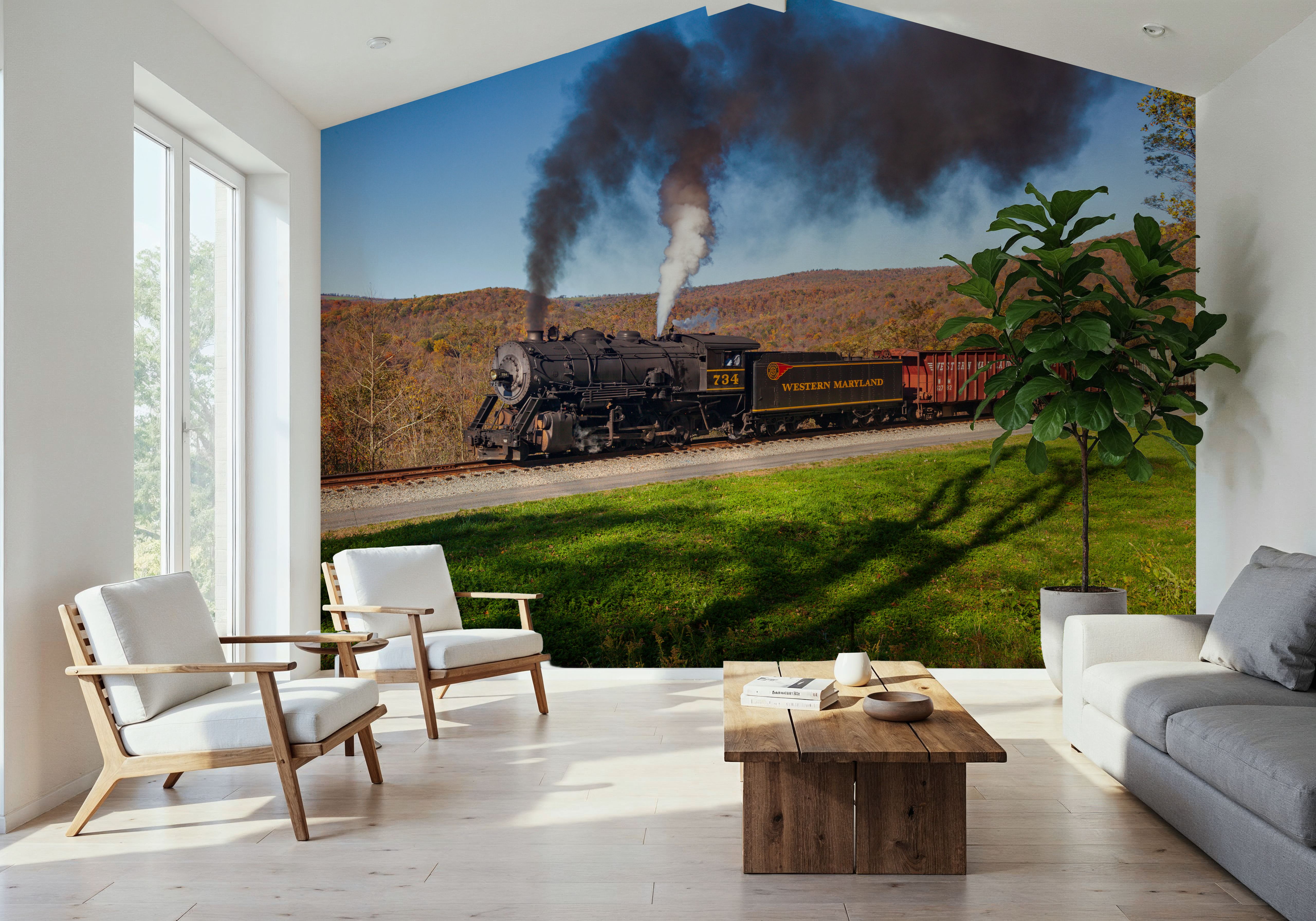 Cumberland to Frostburg, Wallpaper