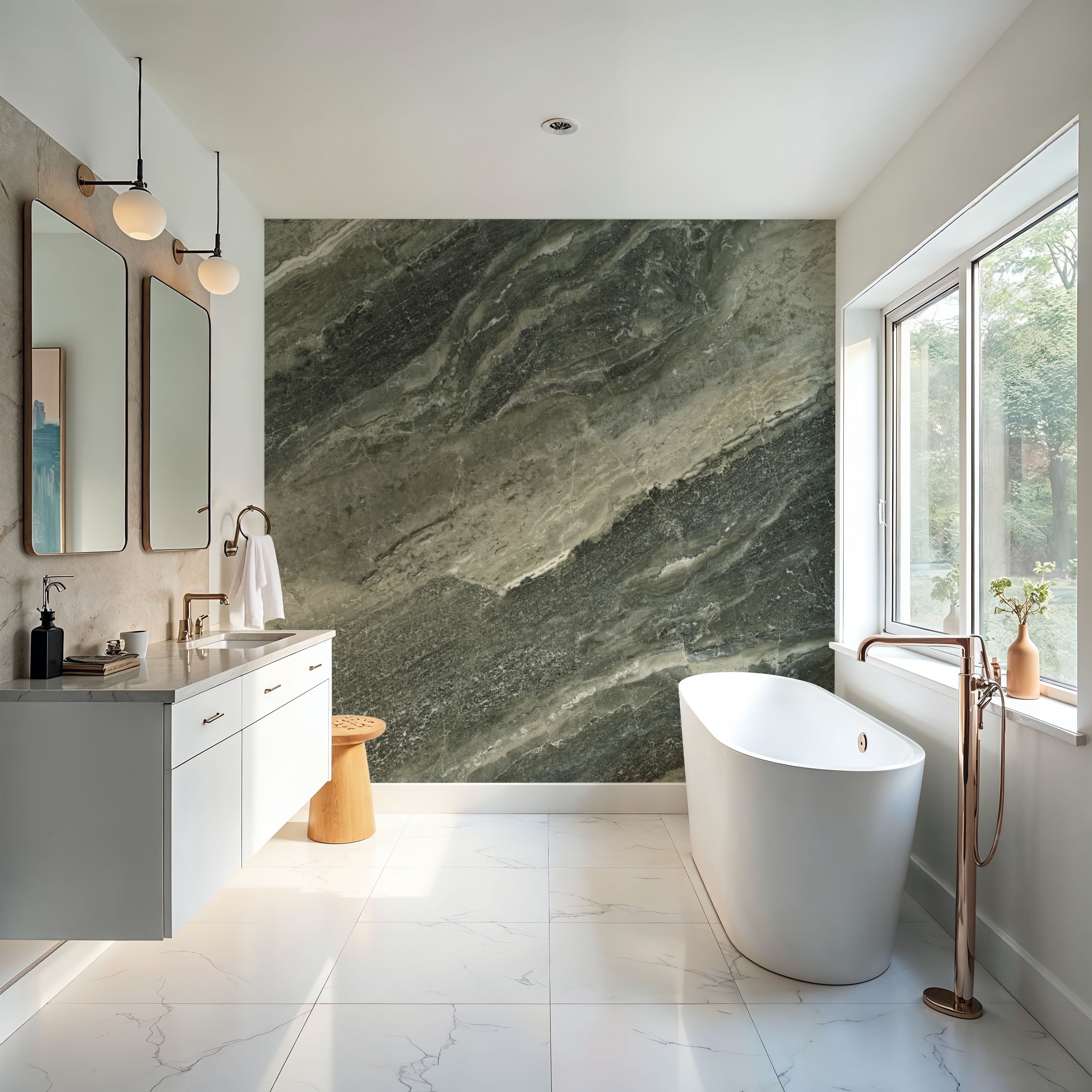 Sagano Green Marble