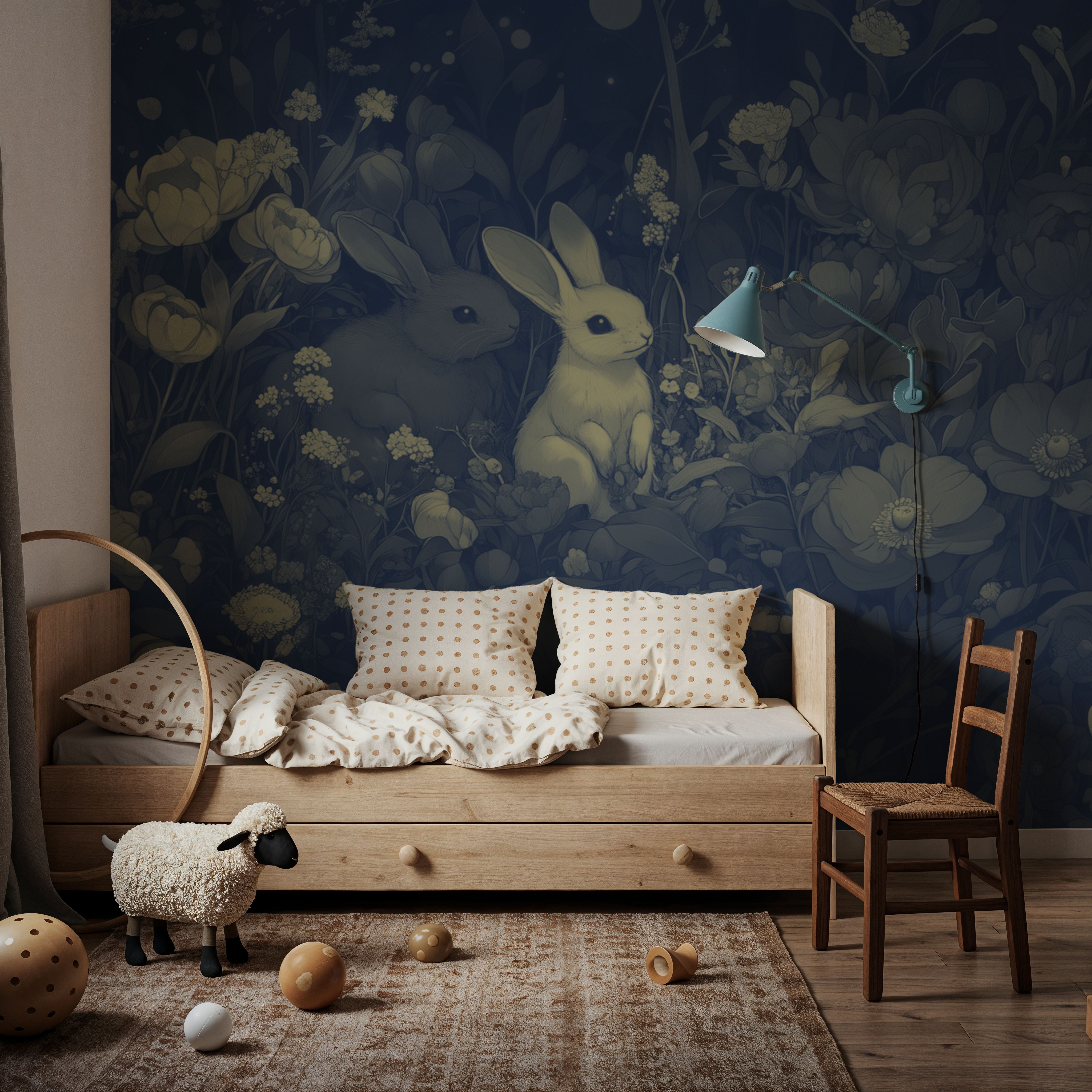 Rabbits Blue