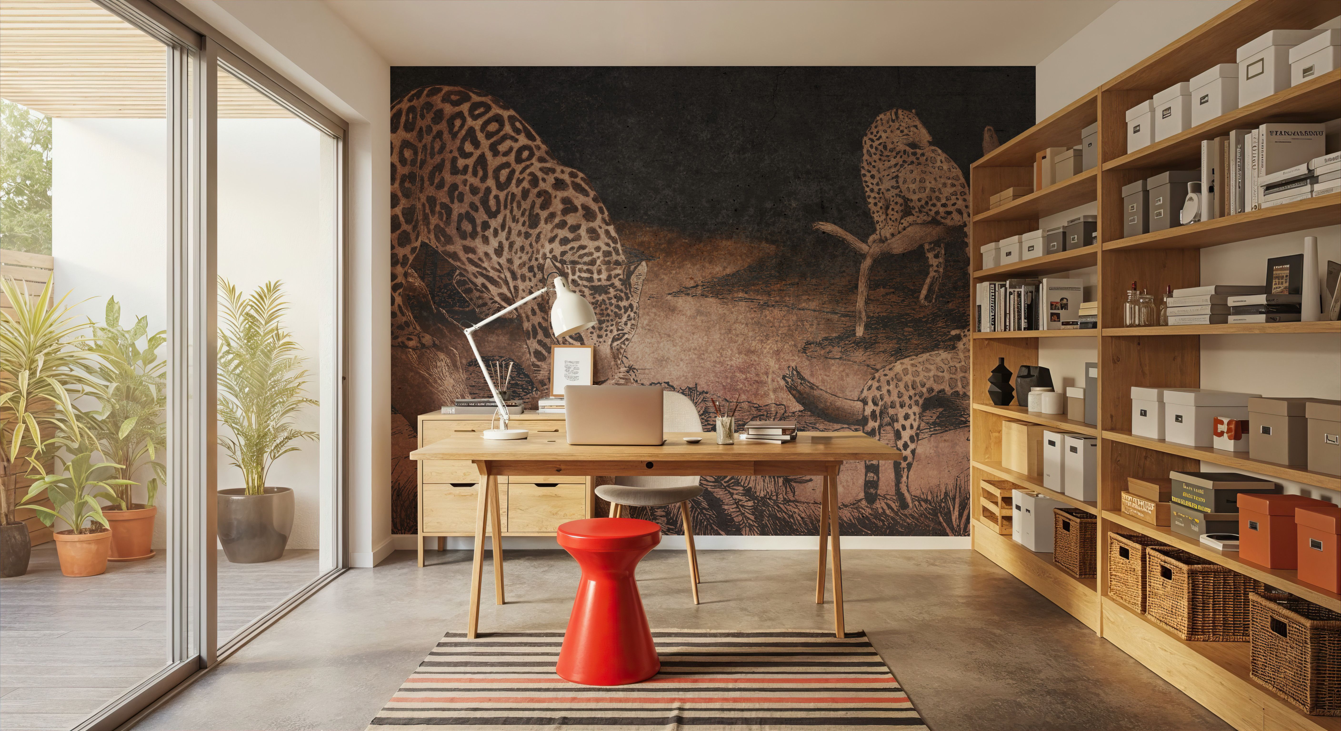 Brazilian Leopards, Wallpaper