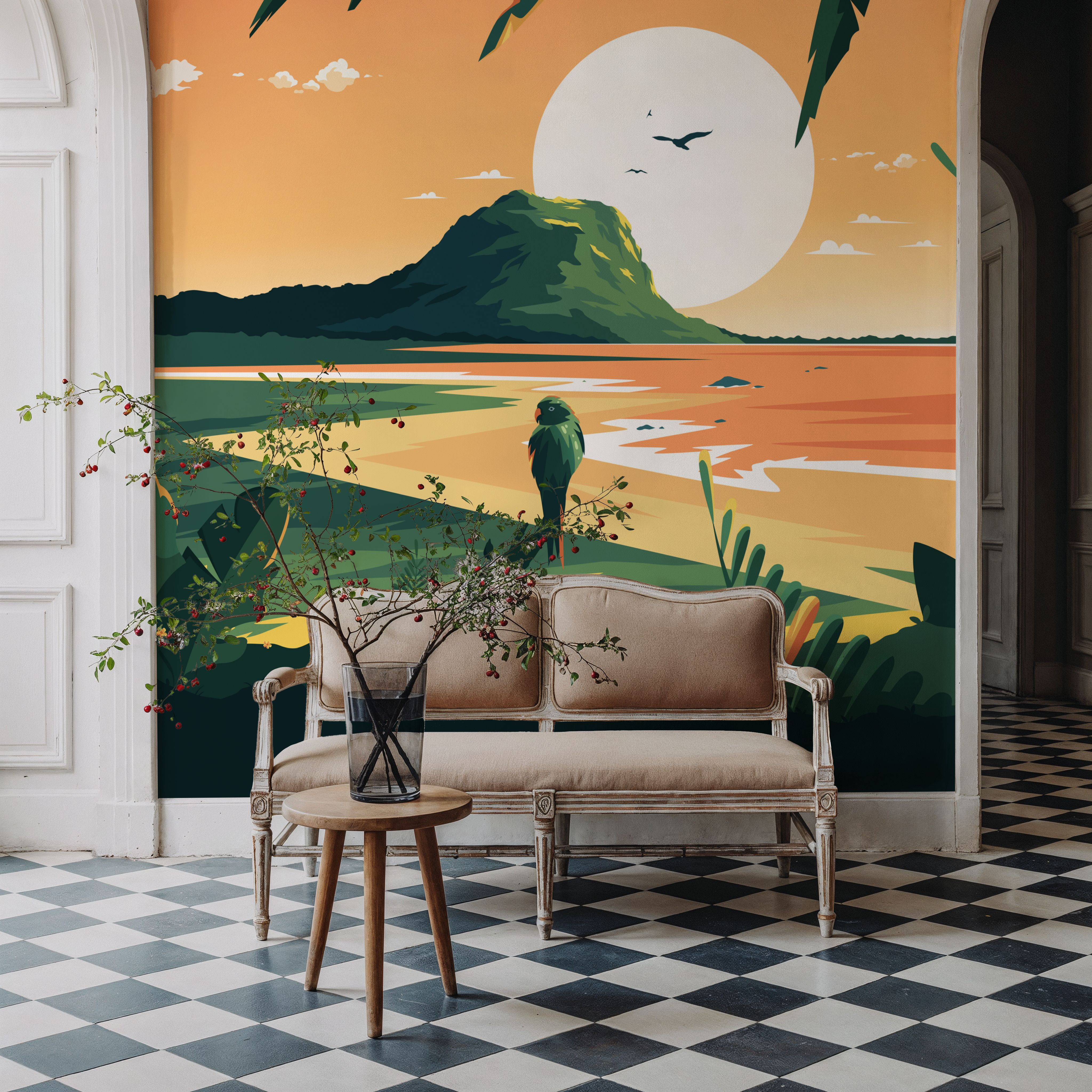 Travel Mauritius Sunset