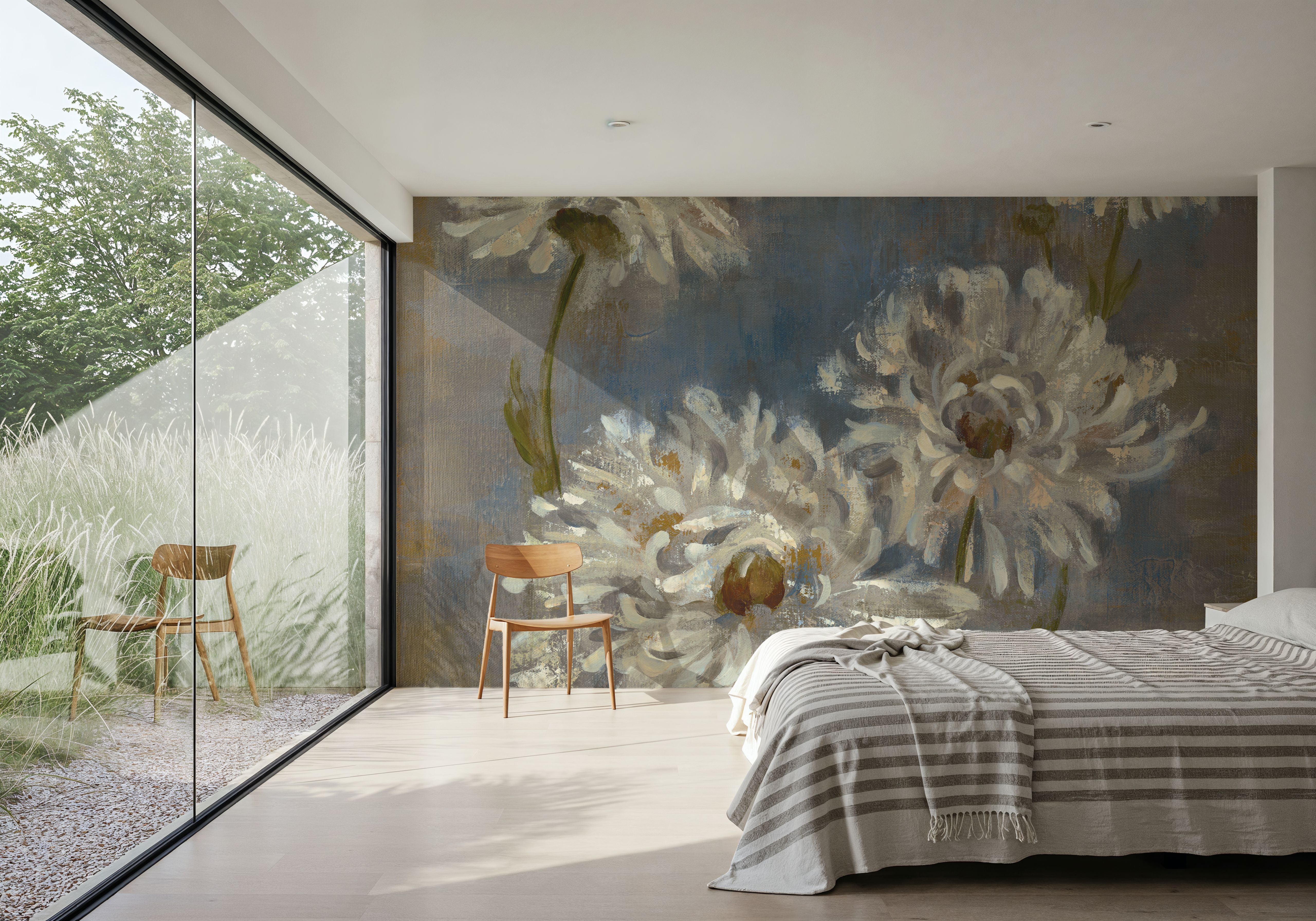 Flowers in Morning Dew II