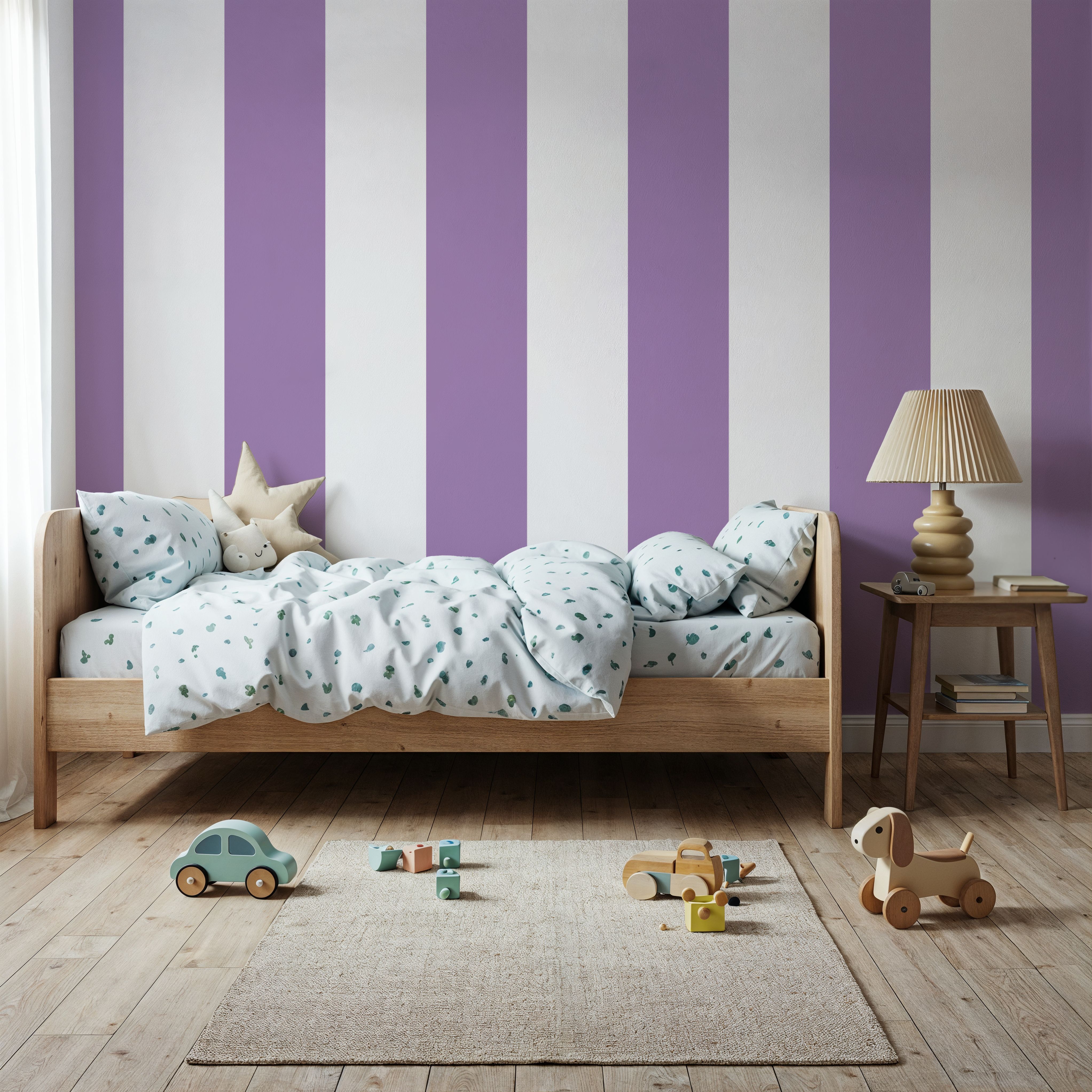 Circus Stripes, Purple