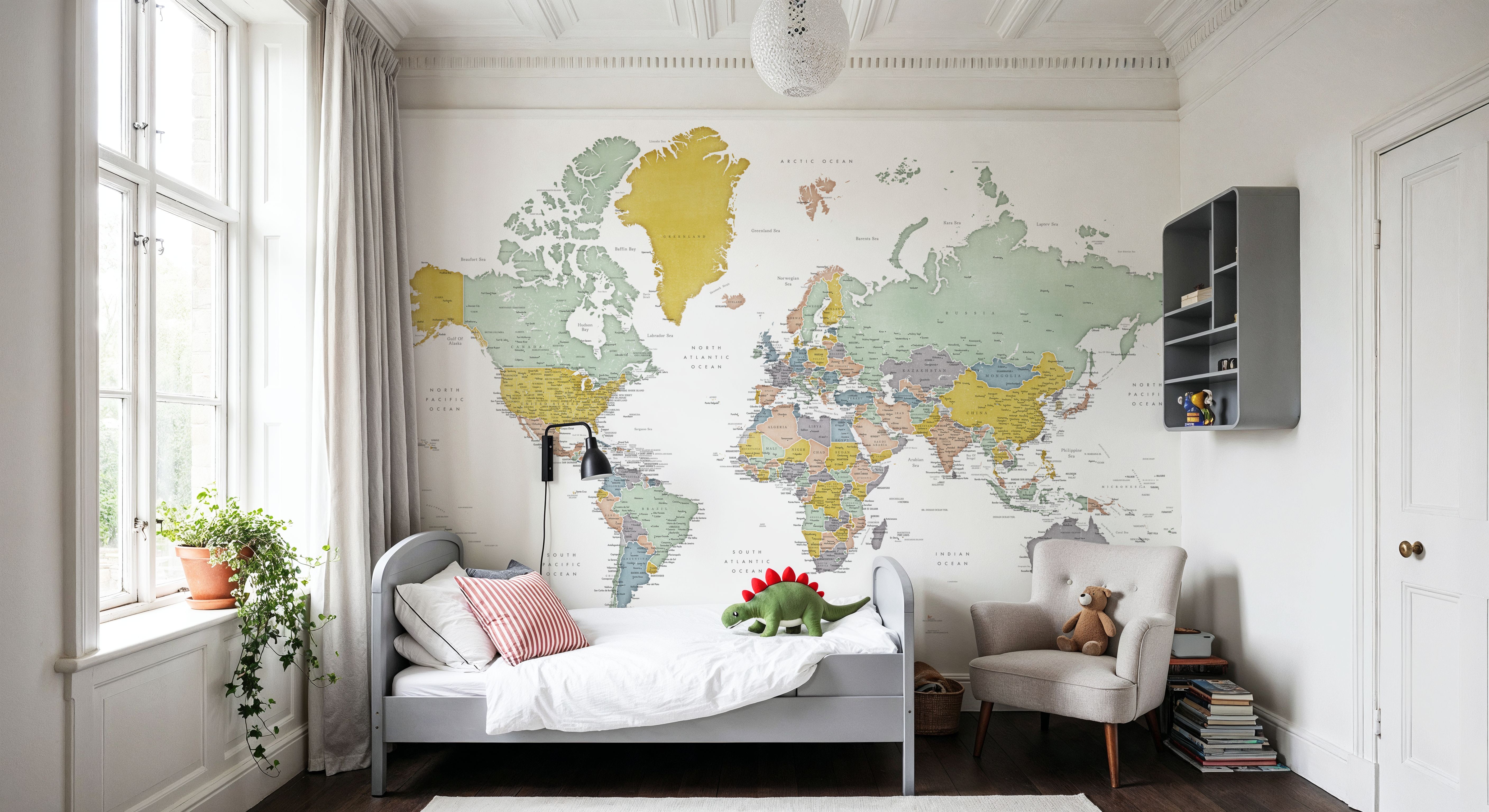 World Map Cities - Patti