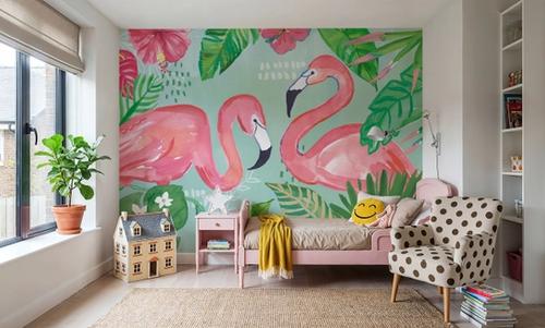 Fruity Flamingos I