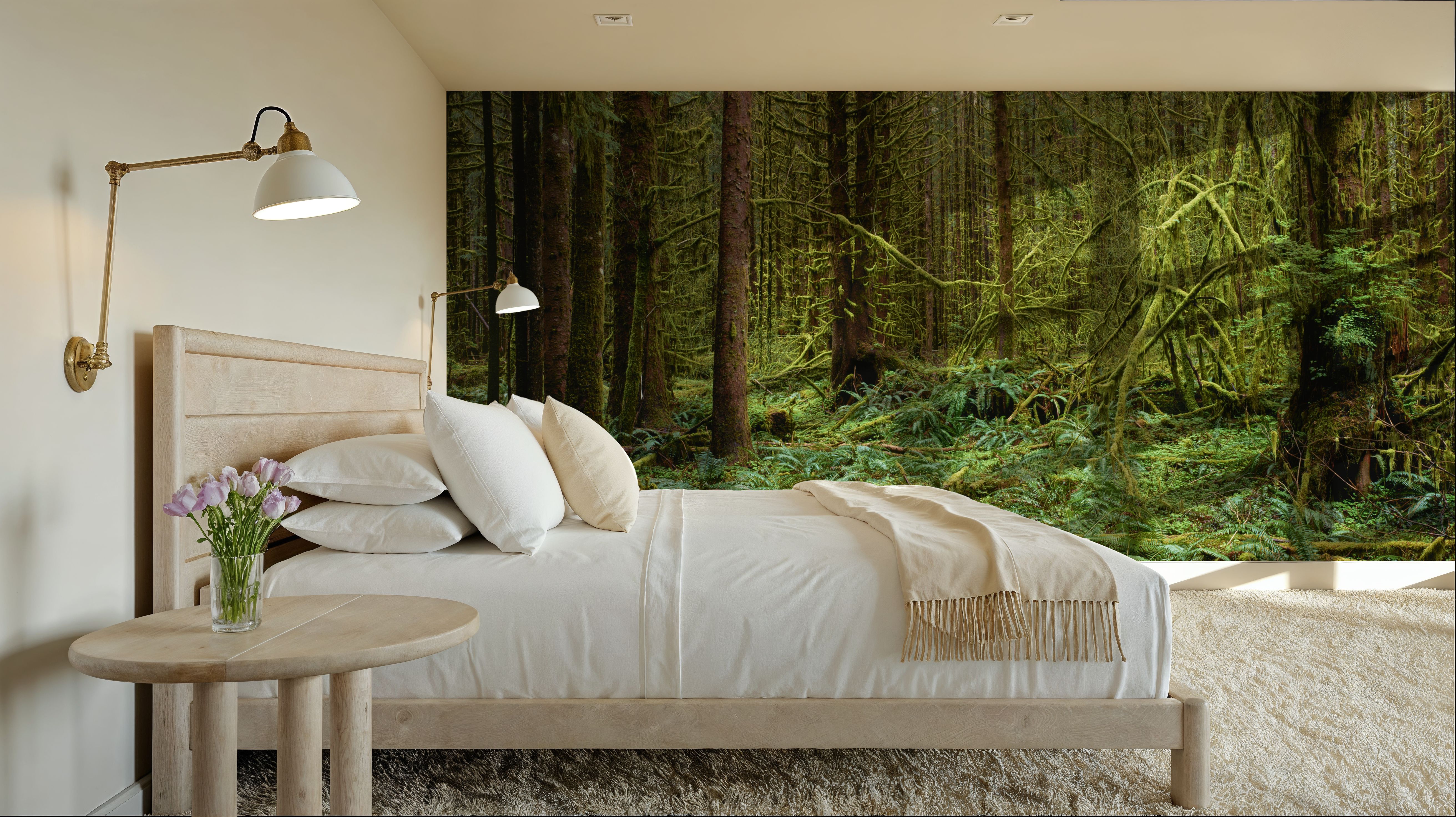 Ancient Moss Haven, Papier peint