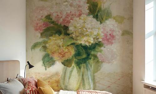 Cottage Hydrangeas in Pink