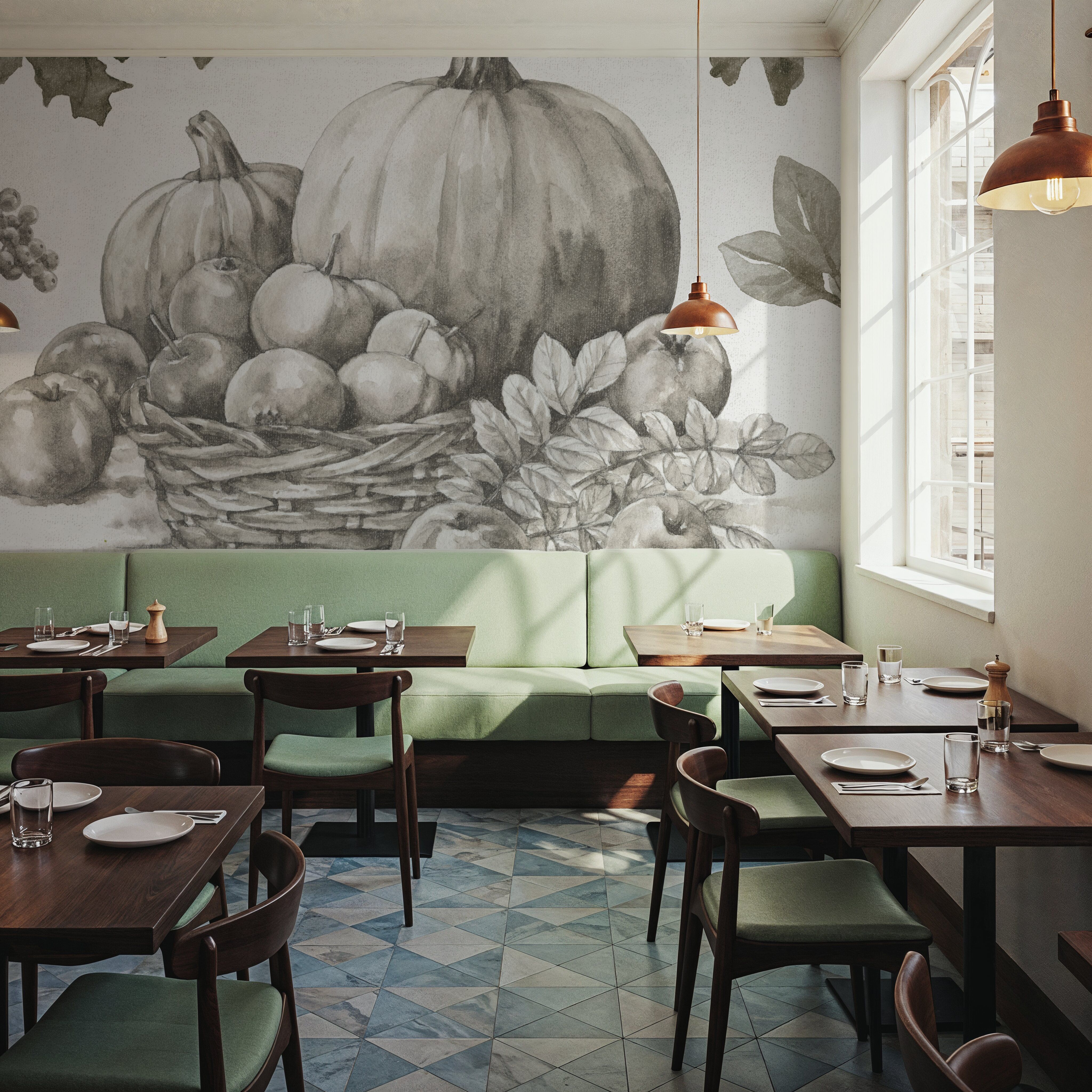 Bountiful Harvest IV BW