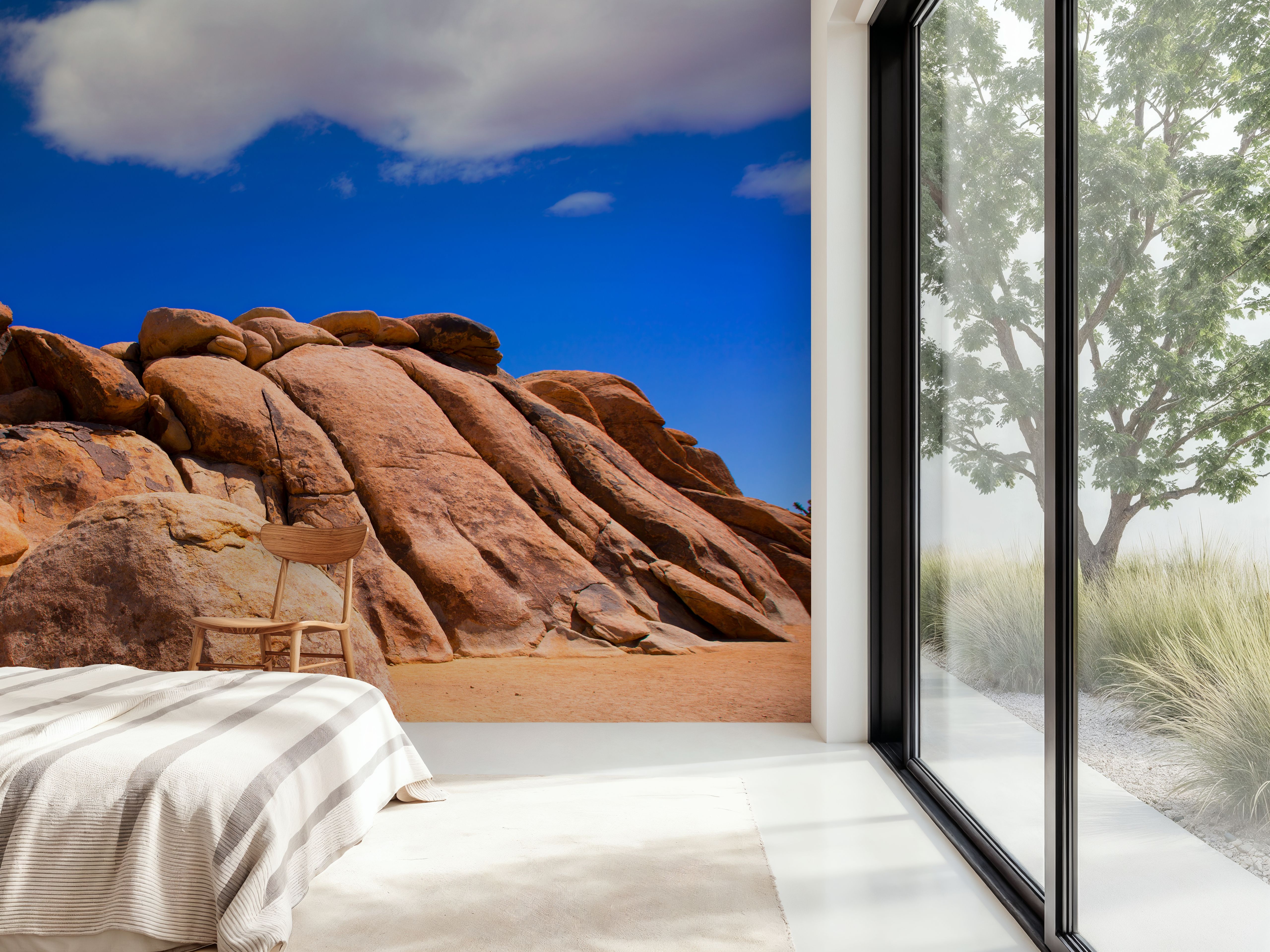 Joshua Tree Blue I, Carte da parati