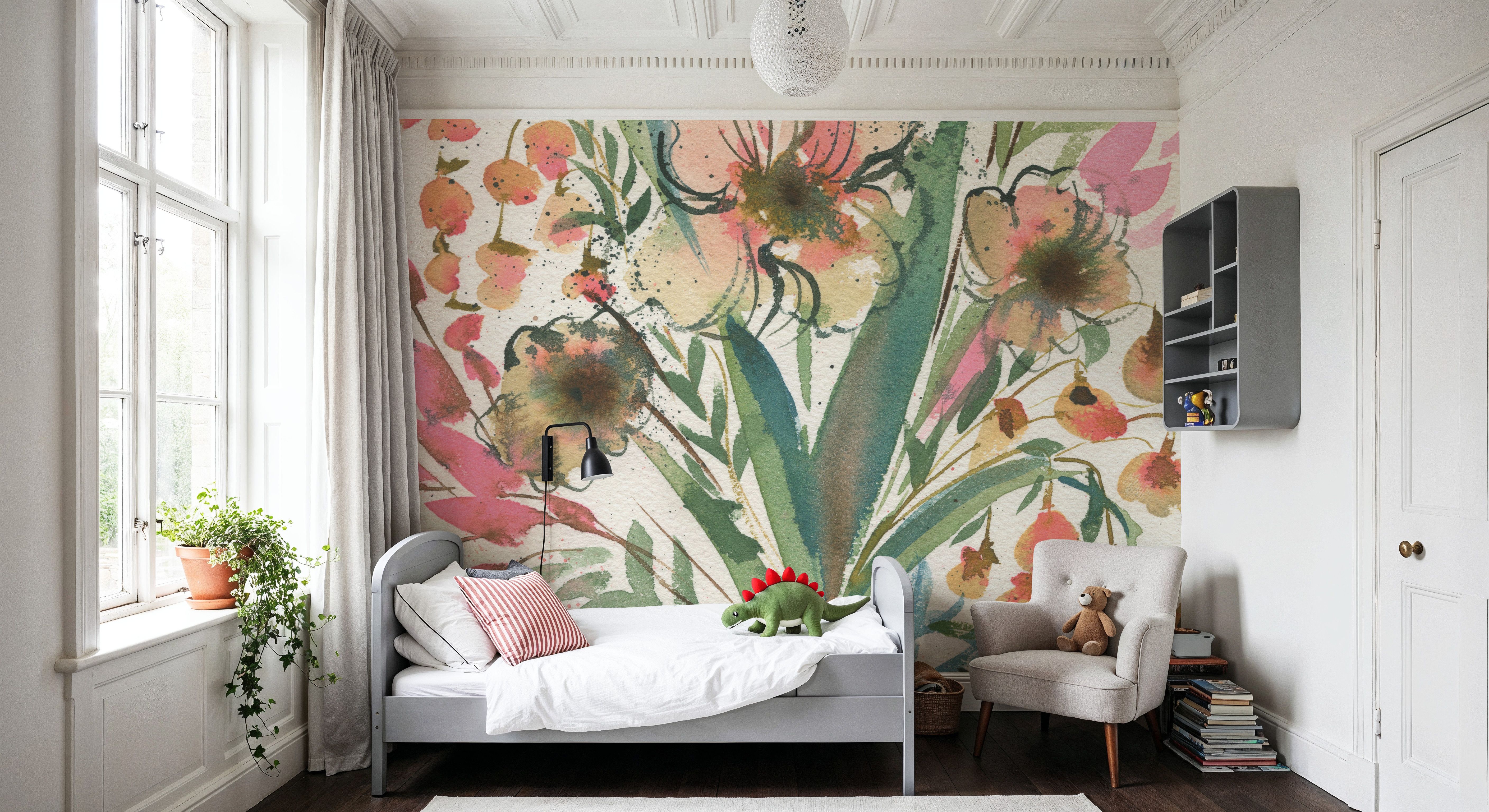 Pastel Petals, Tapet