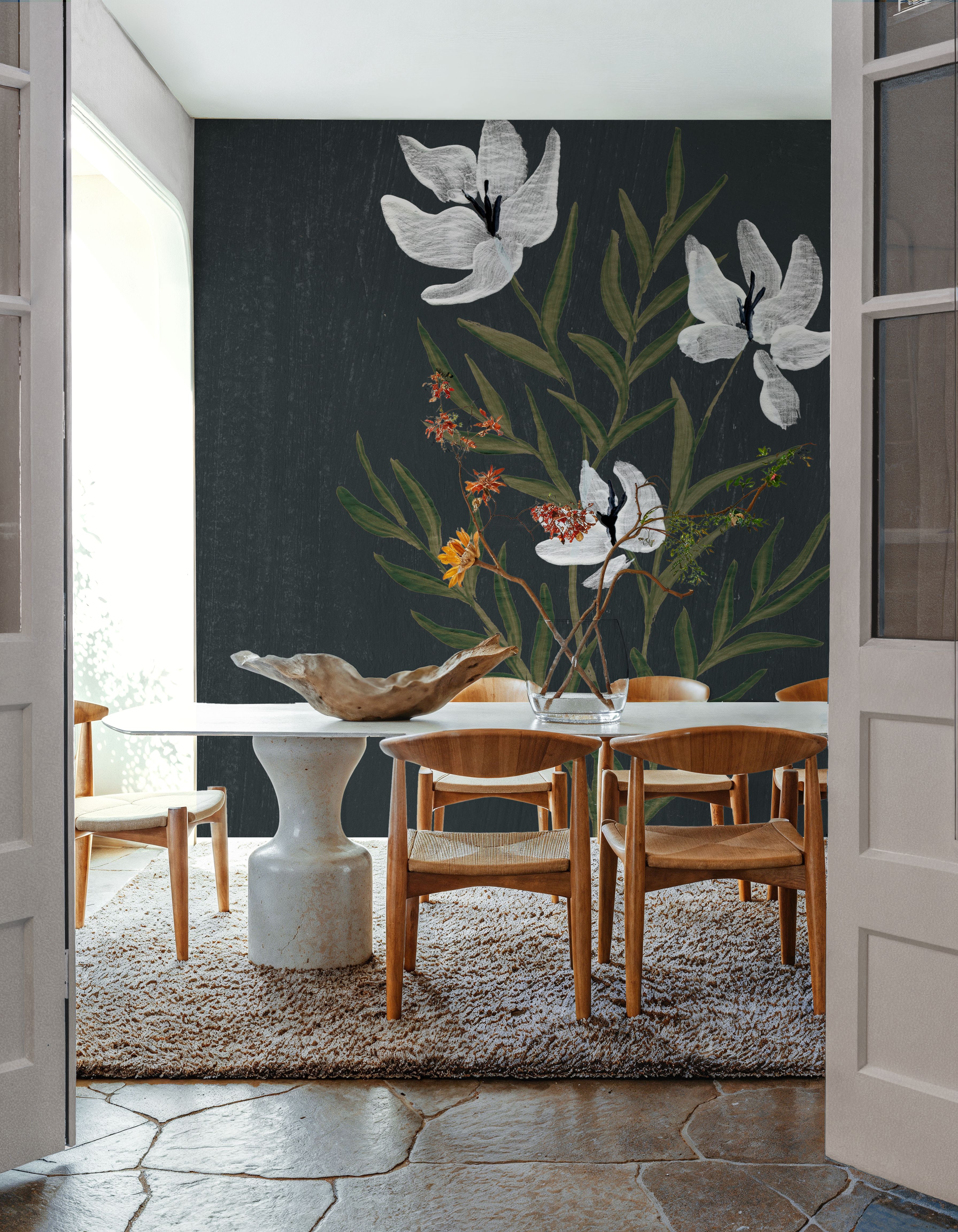 Pretty Little Flower IV Black